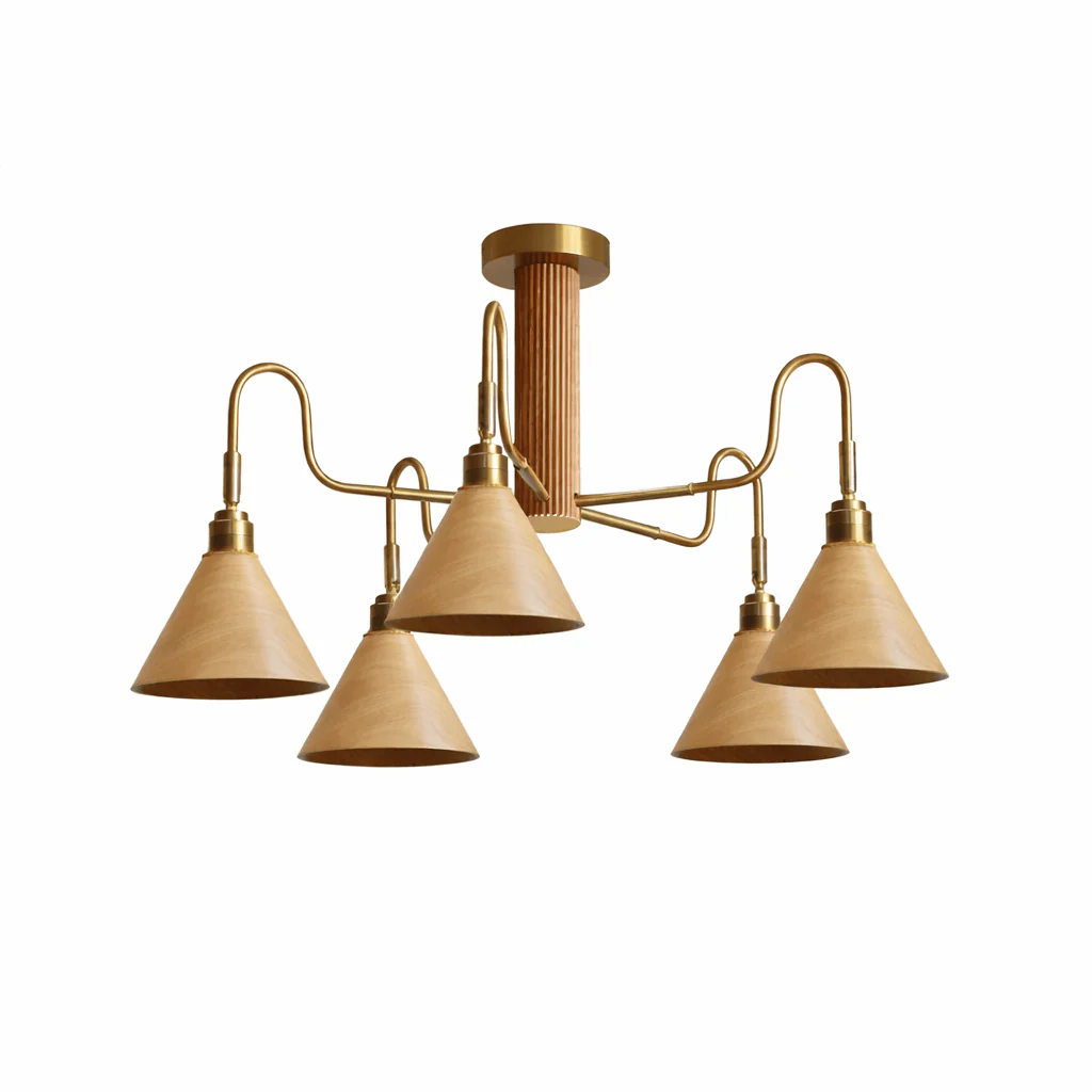 Bravik Wood Chandelier - Image 11