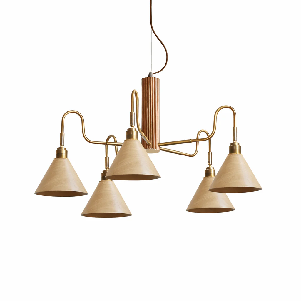 Bravik Wood Chandelier - Image 13