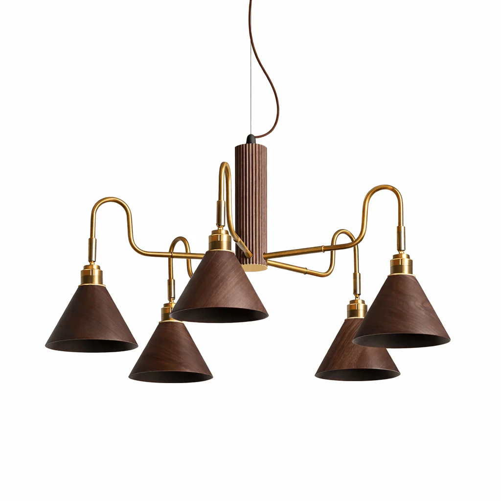 Bravik Wood Chandelier - Image 14