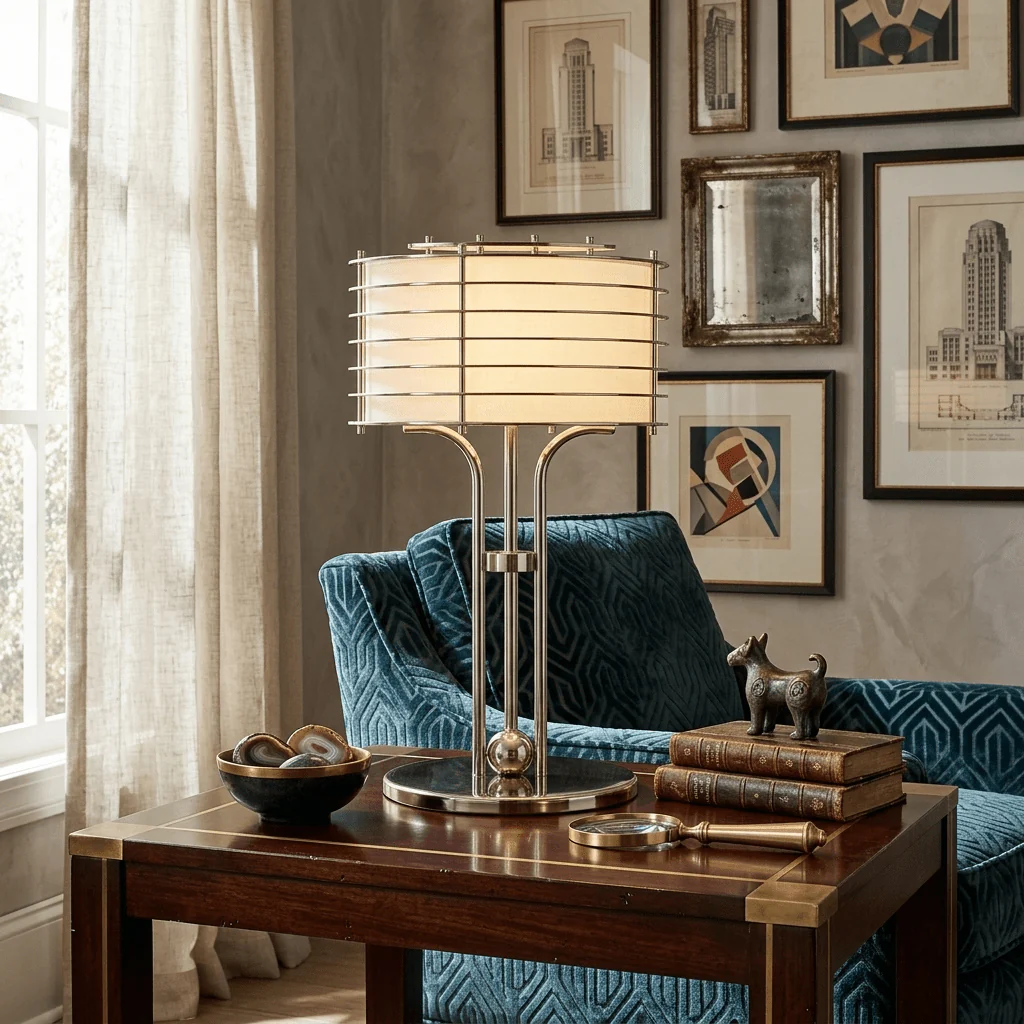 Bravon Linear Cage Table Lamp - Image 2