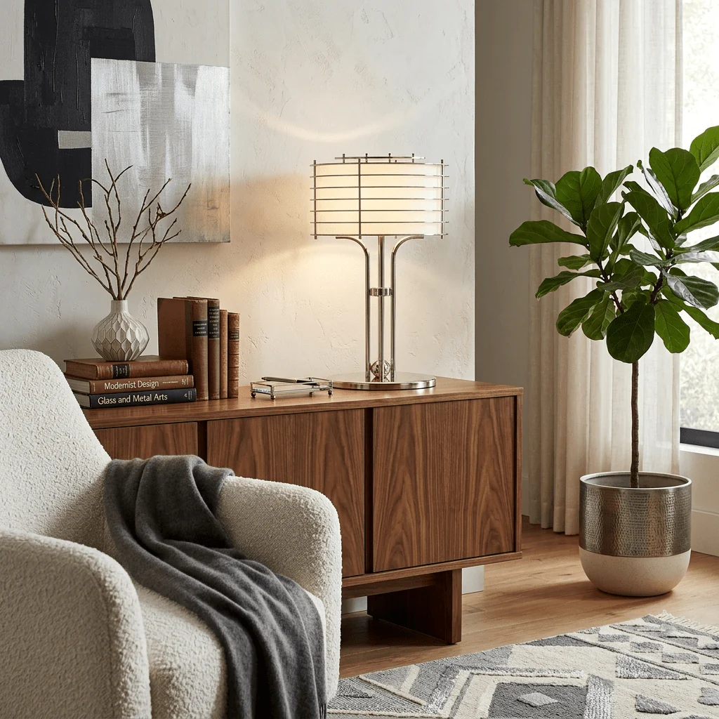 Bravon Linear Cage Table Lamp - Image 4