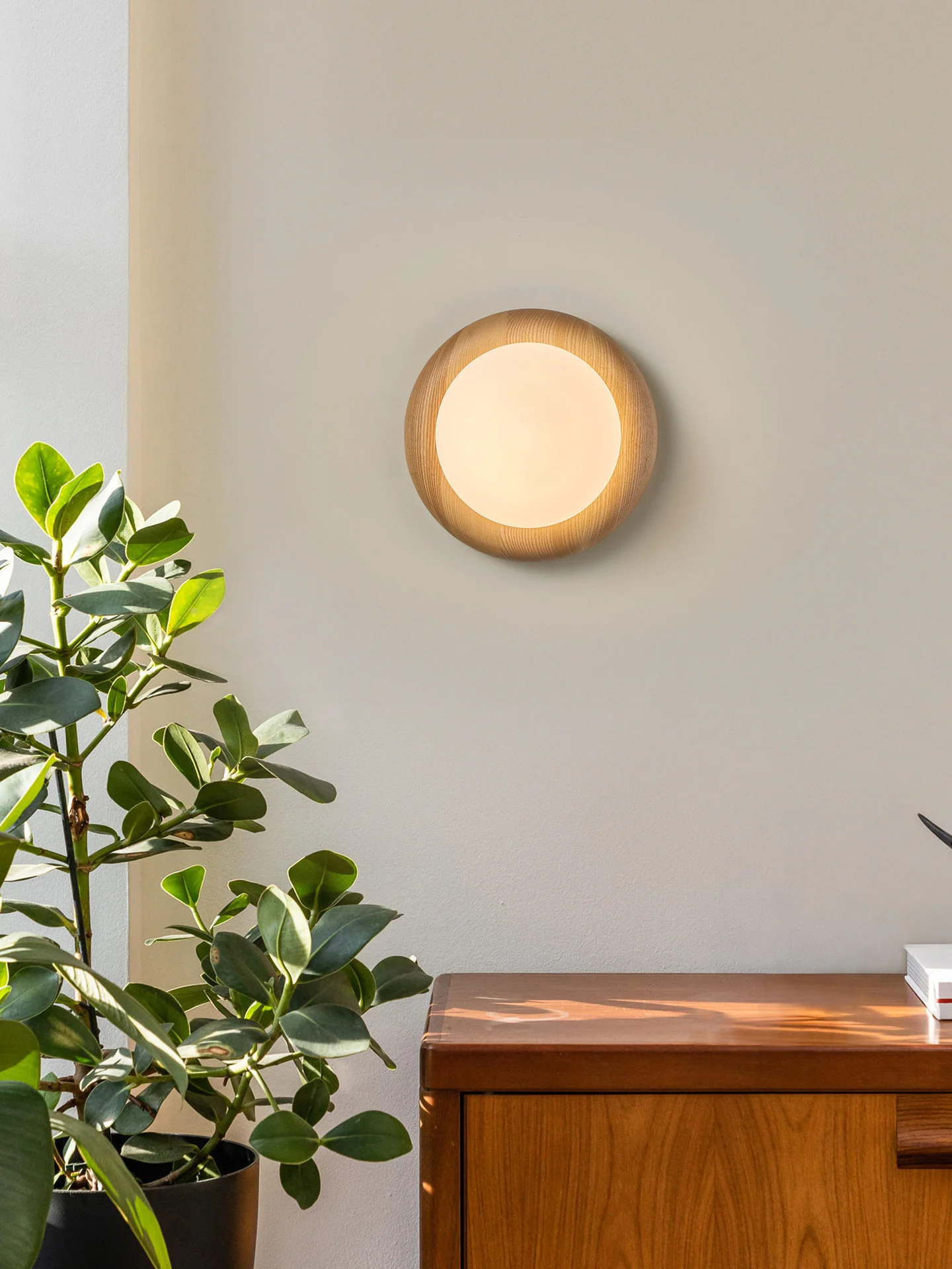 Brevin Wood Wall Sconce - Image 2