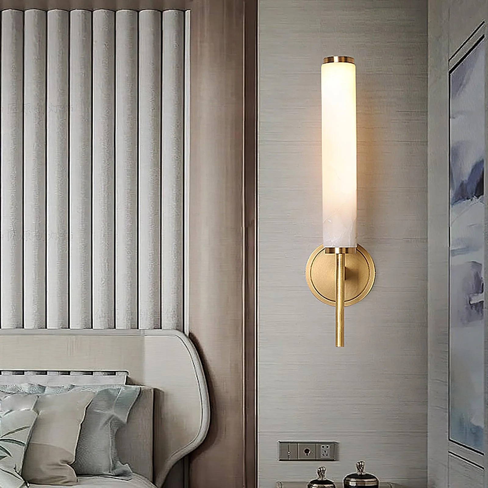 Brindisi Alabaster Wall Sconce - Image 10