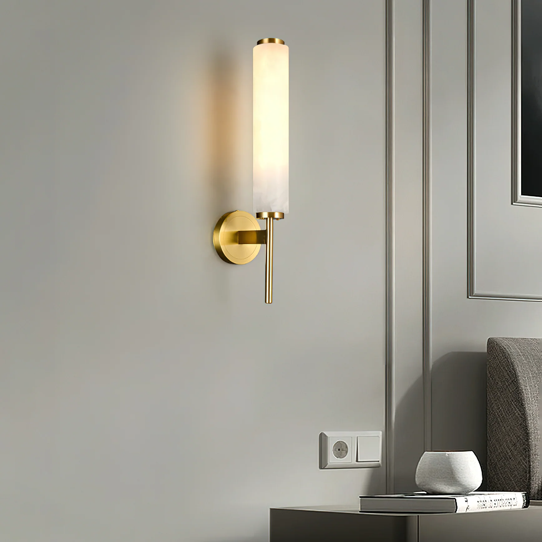 Brindisi Alabaster Wall Sconce - Image 16