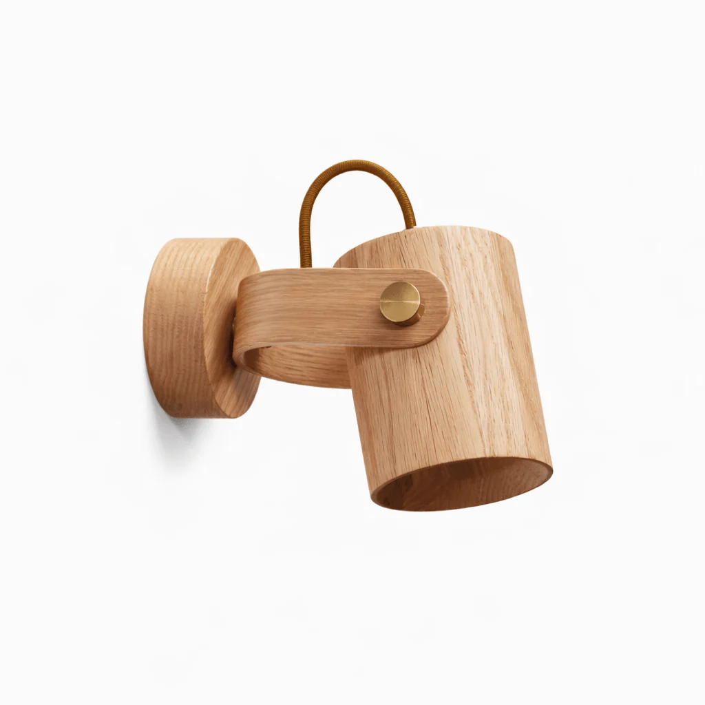 Brinka Wood Wall Spotlight - Image 6
