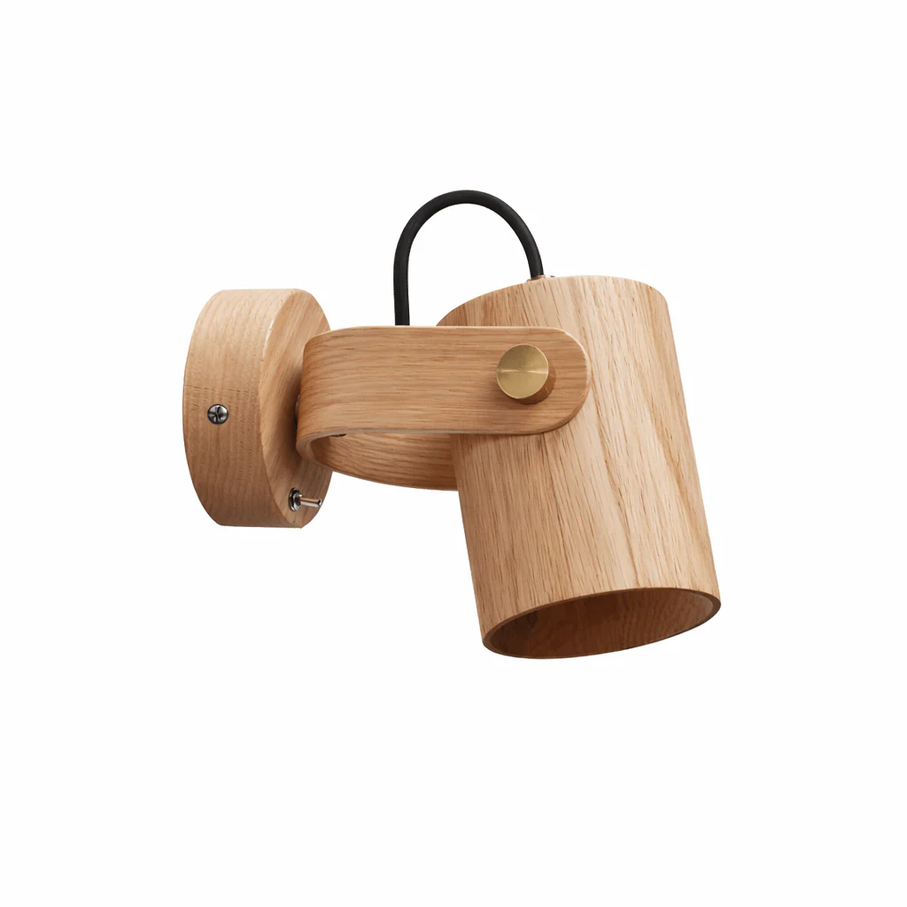 Brinka Wood Wall Spotlight - Image 8