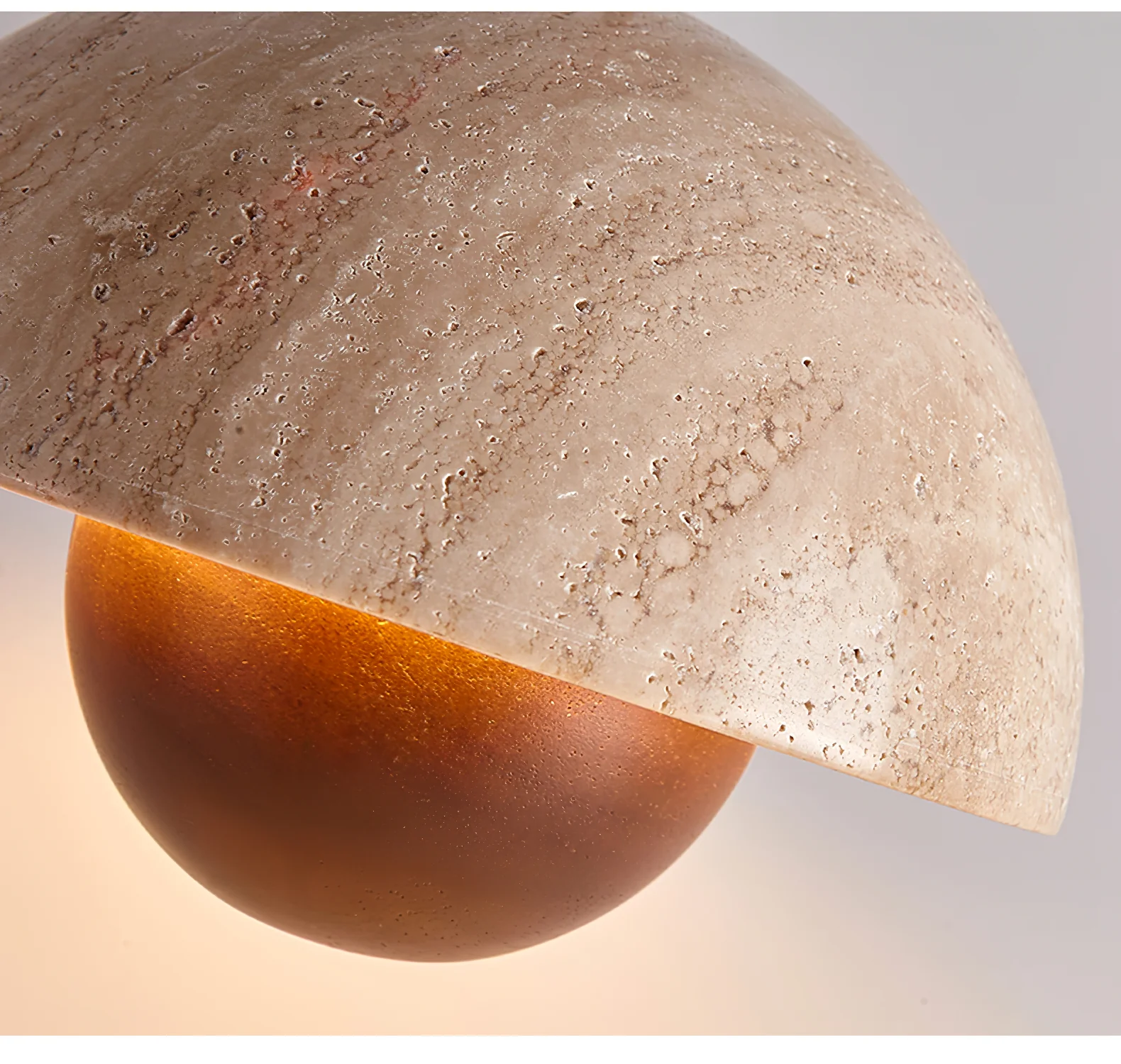 Bud Travertine Pendant Lamp - Image 7