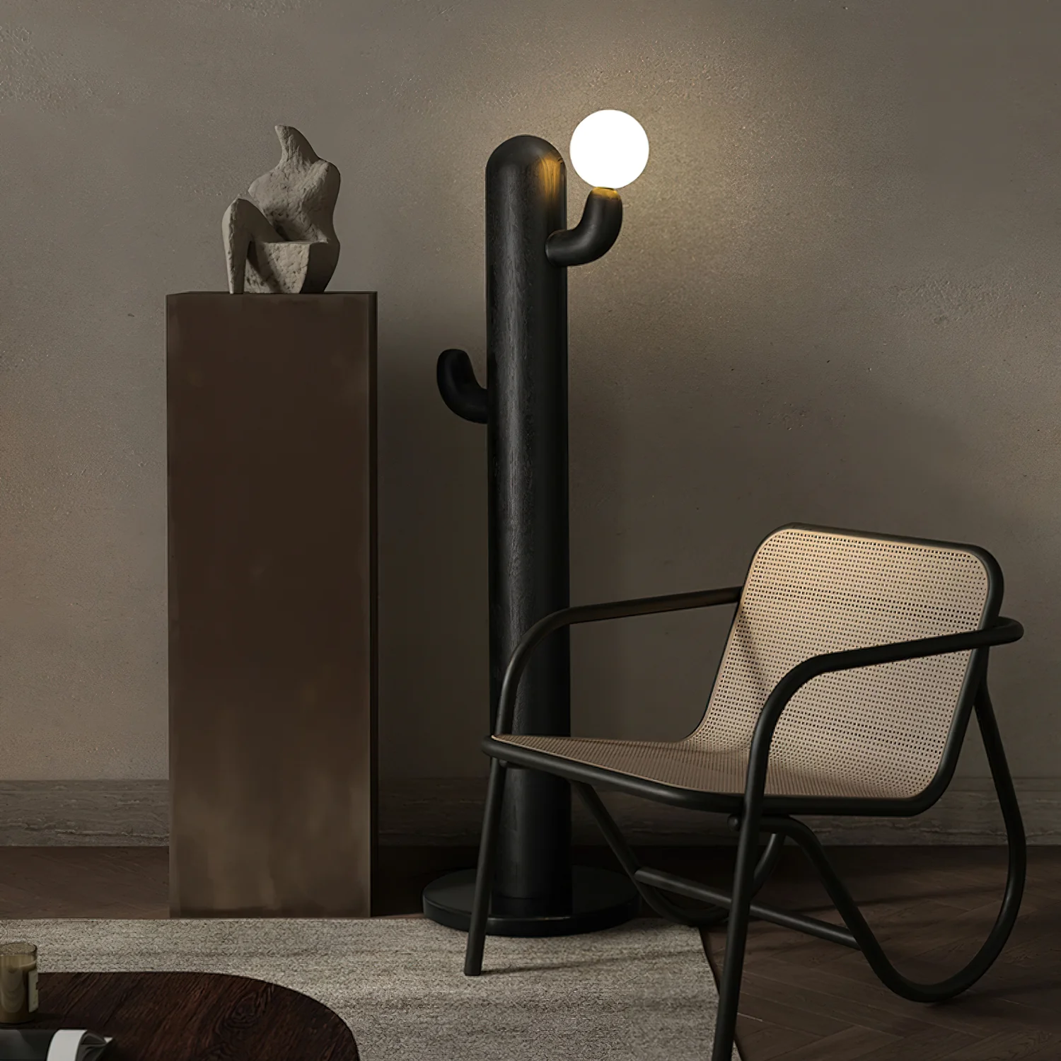 Cactus Wood Floor Lamp - Image 22
