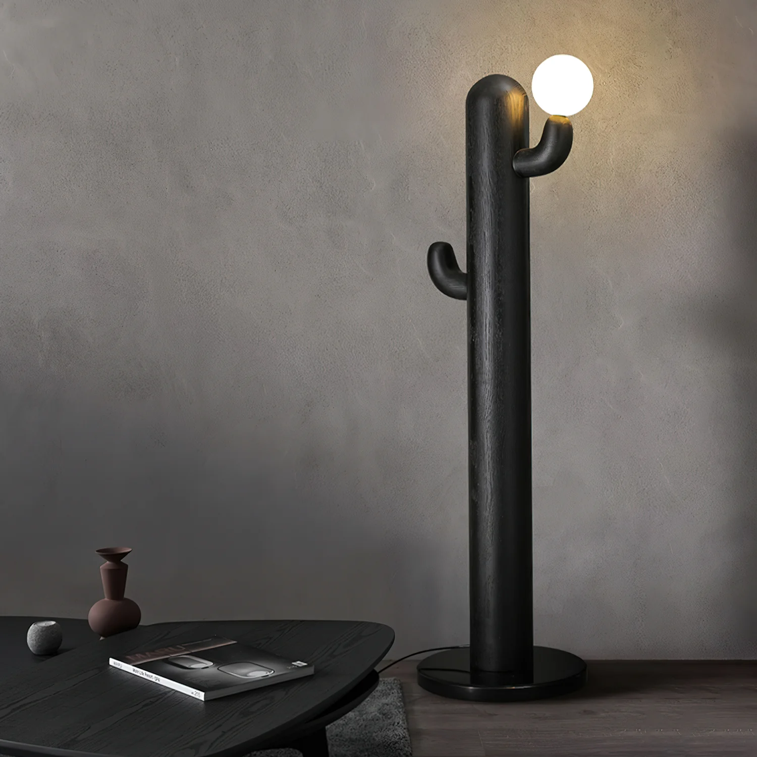 Cactus Wood Floor Lamp - Image 23
