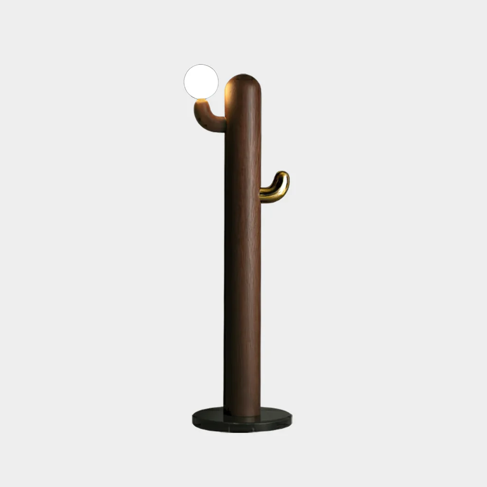 Cactus Wood Floor Lamp - Image 42