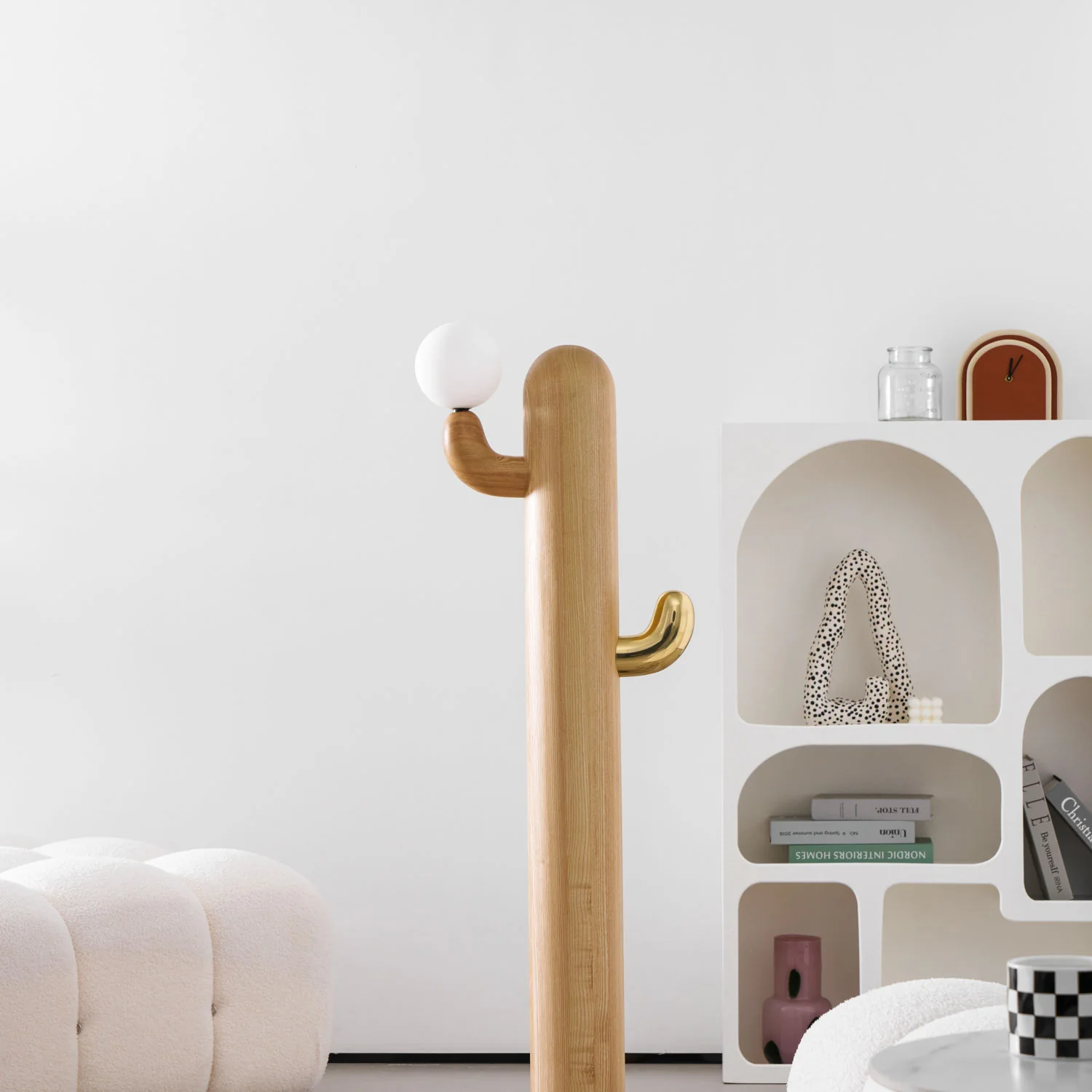 Cactus Wood Floor Lamp - Image 52