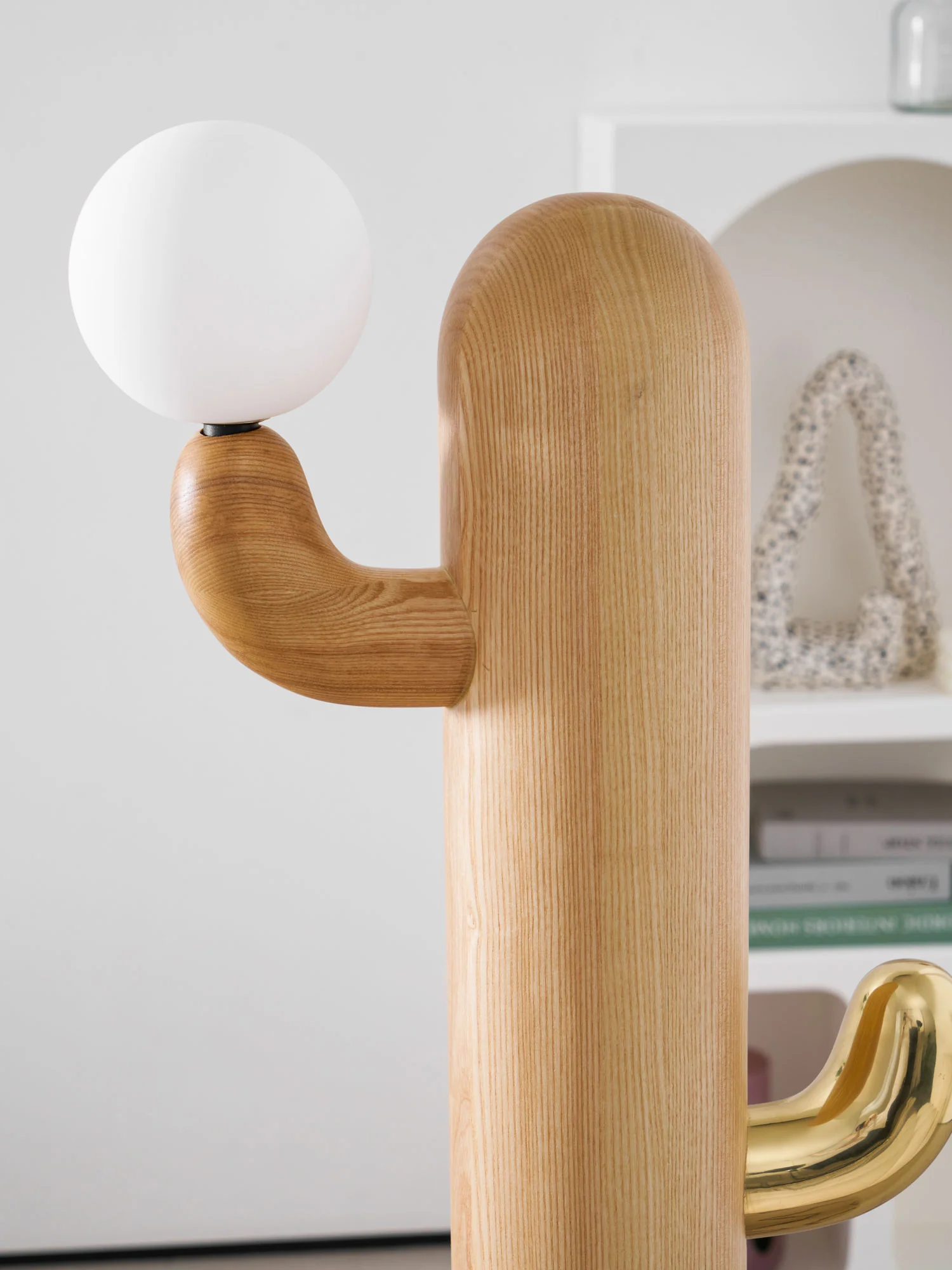 Cactus Wood Floor Lamp - Image 53