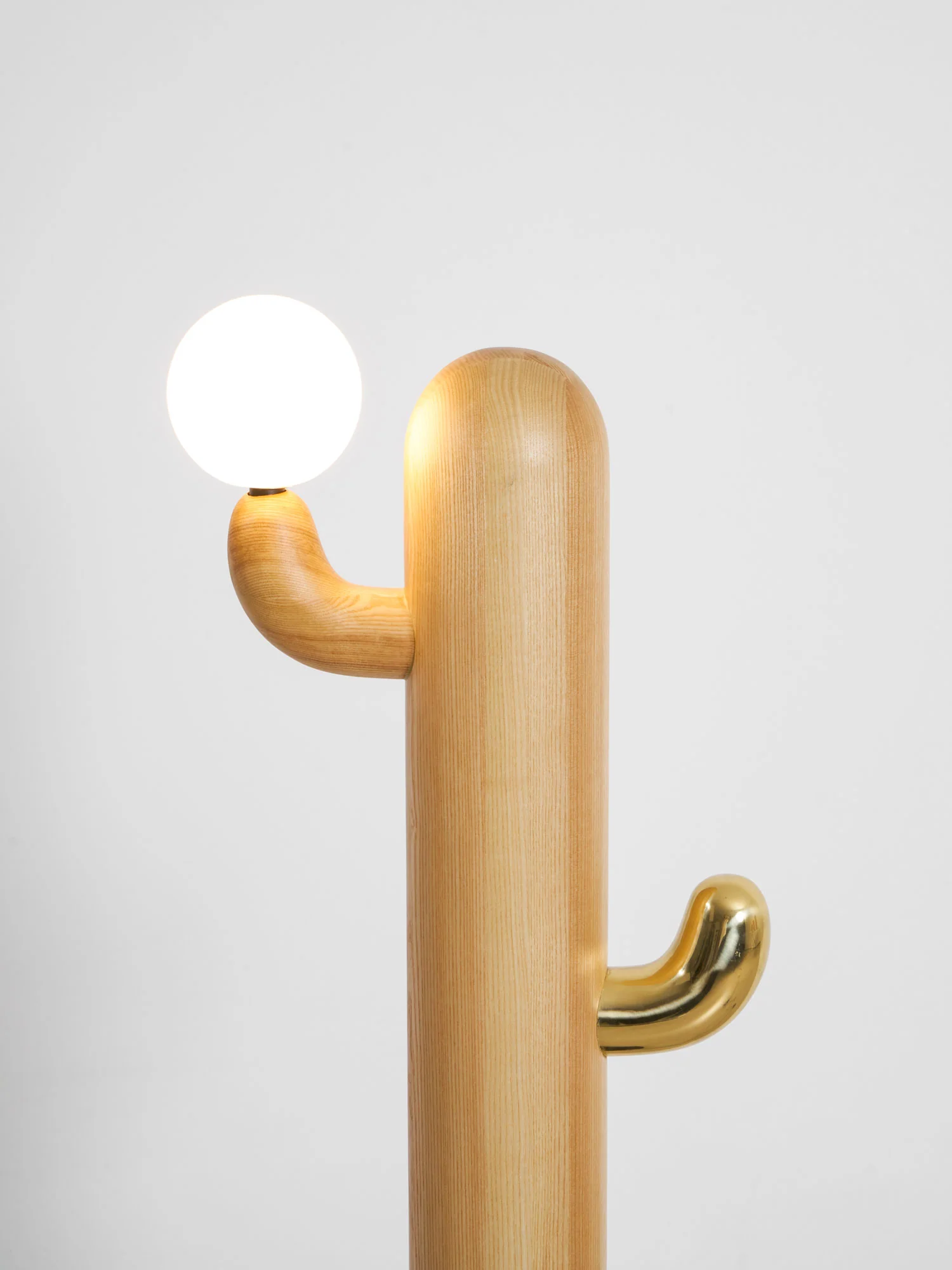 Cactus Wood Floor Lamp - Image 58