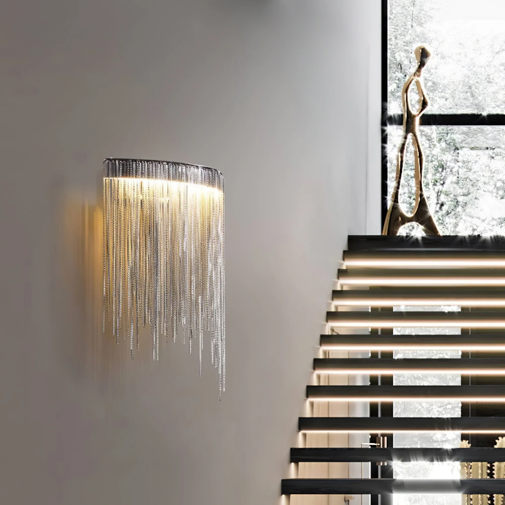 Cadena Tassel Wall Lamp - Image 17