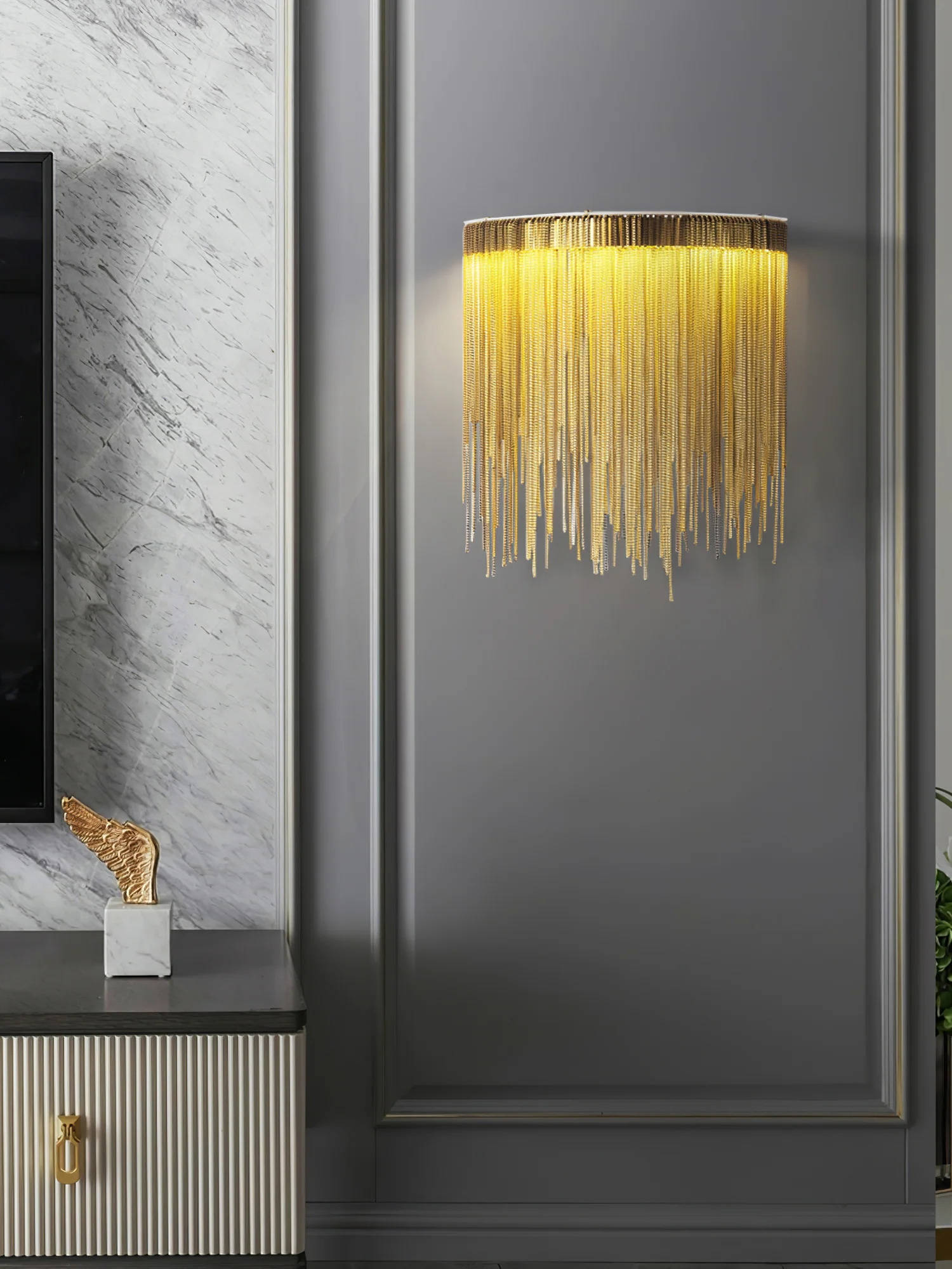 Cadena Tassel Wall Lamp - Image 19