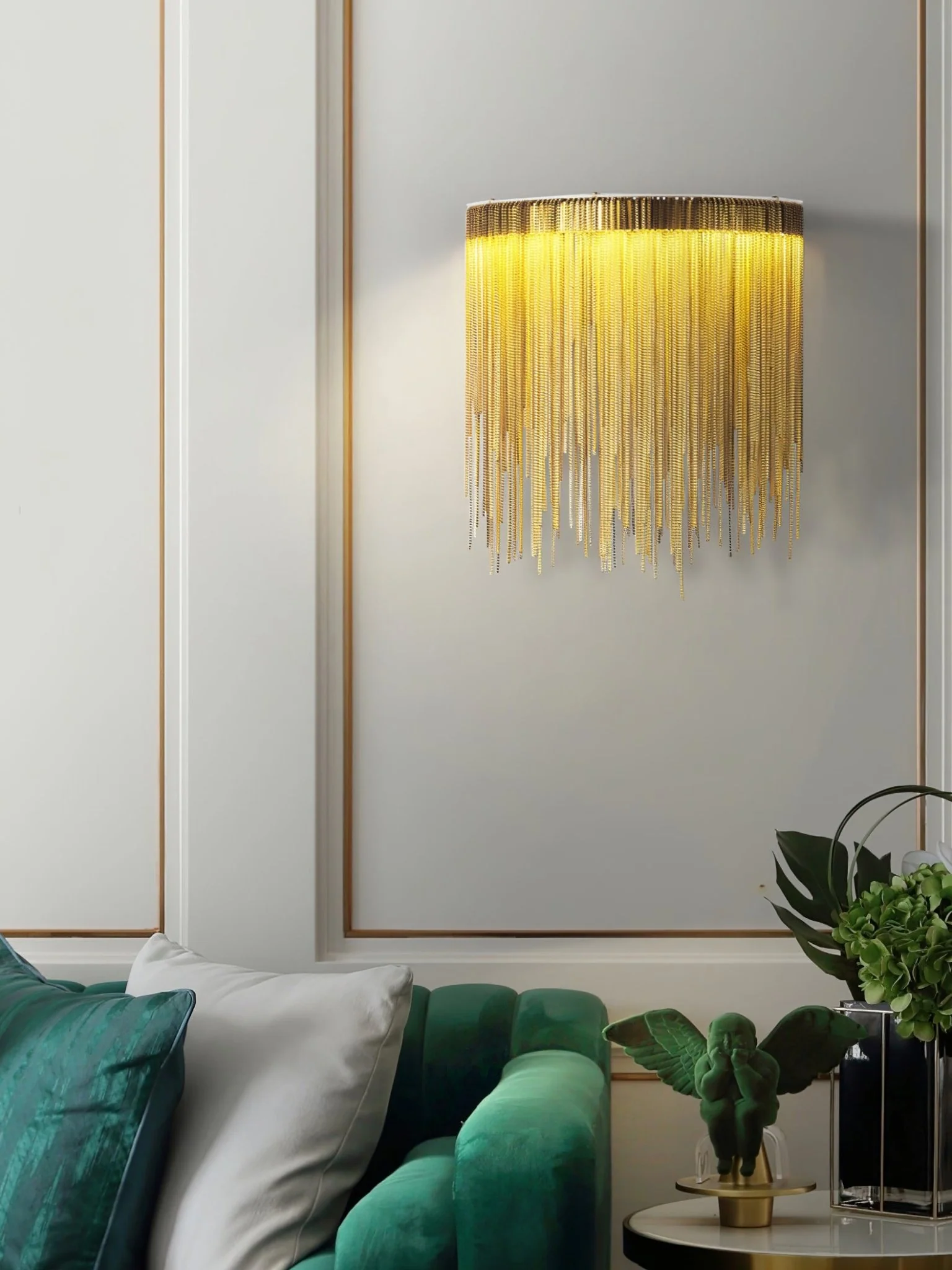 Cadena Tassel Wall Lamp - Image 7