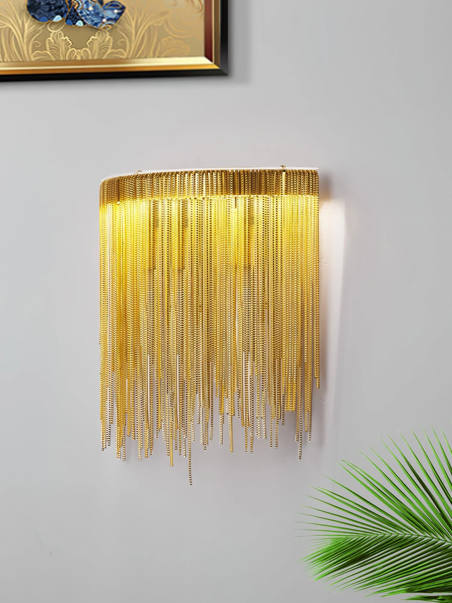 Cadena Tassel Wall Lamp - Image 9