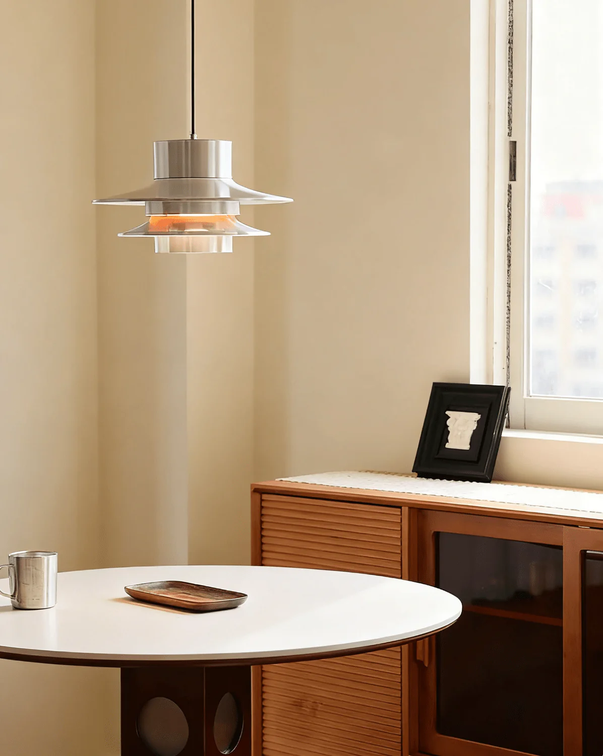 Caelith Chrome Pendant Light - Image 3