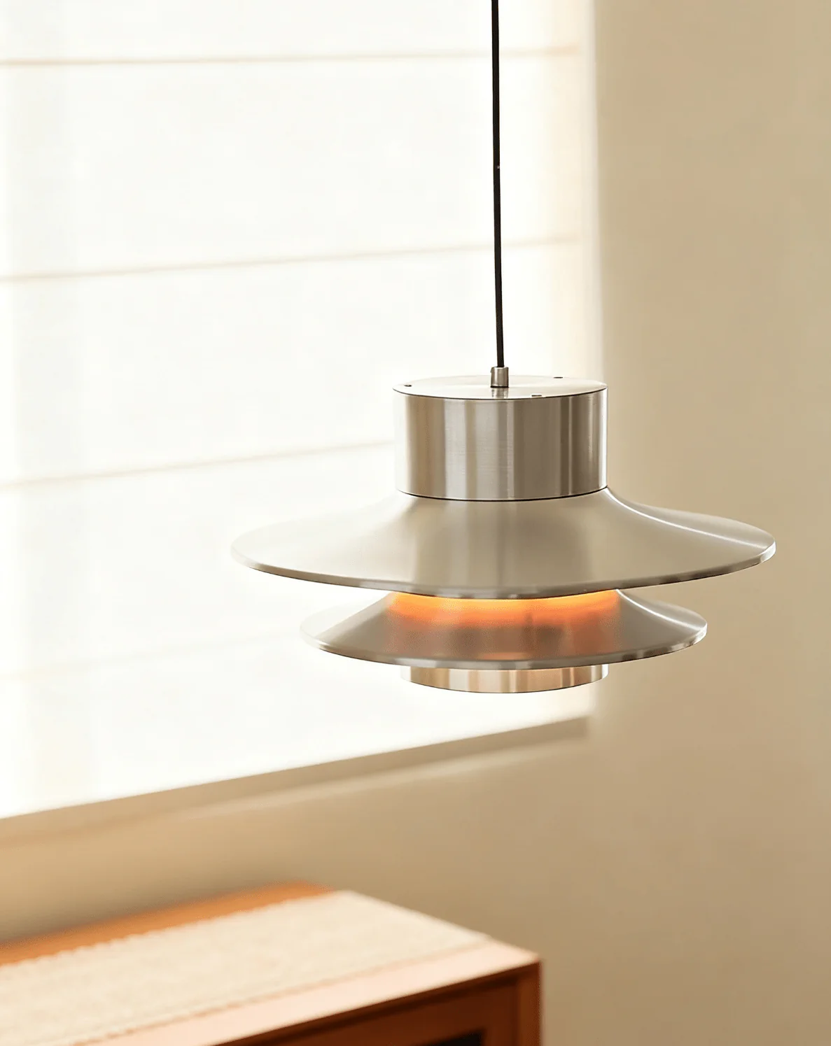 Caelith Chrome Pendant Light - Image 9