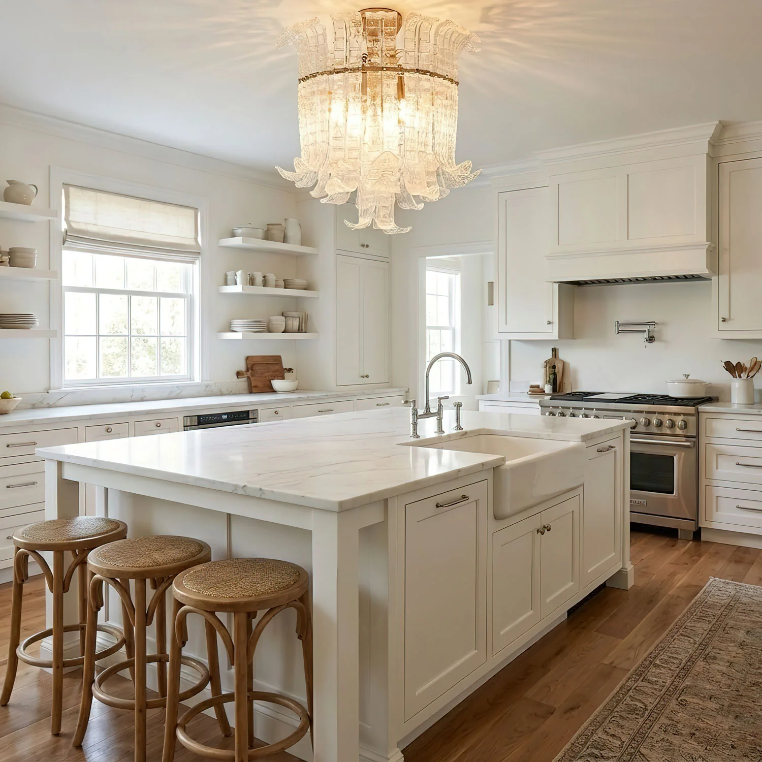 Calista Murano Glass Ceiling Lamp - Image 9