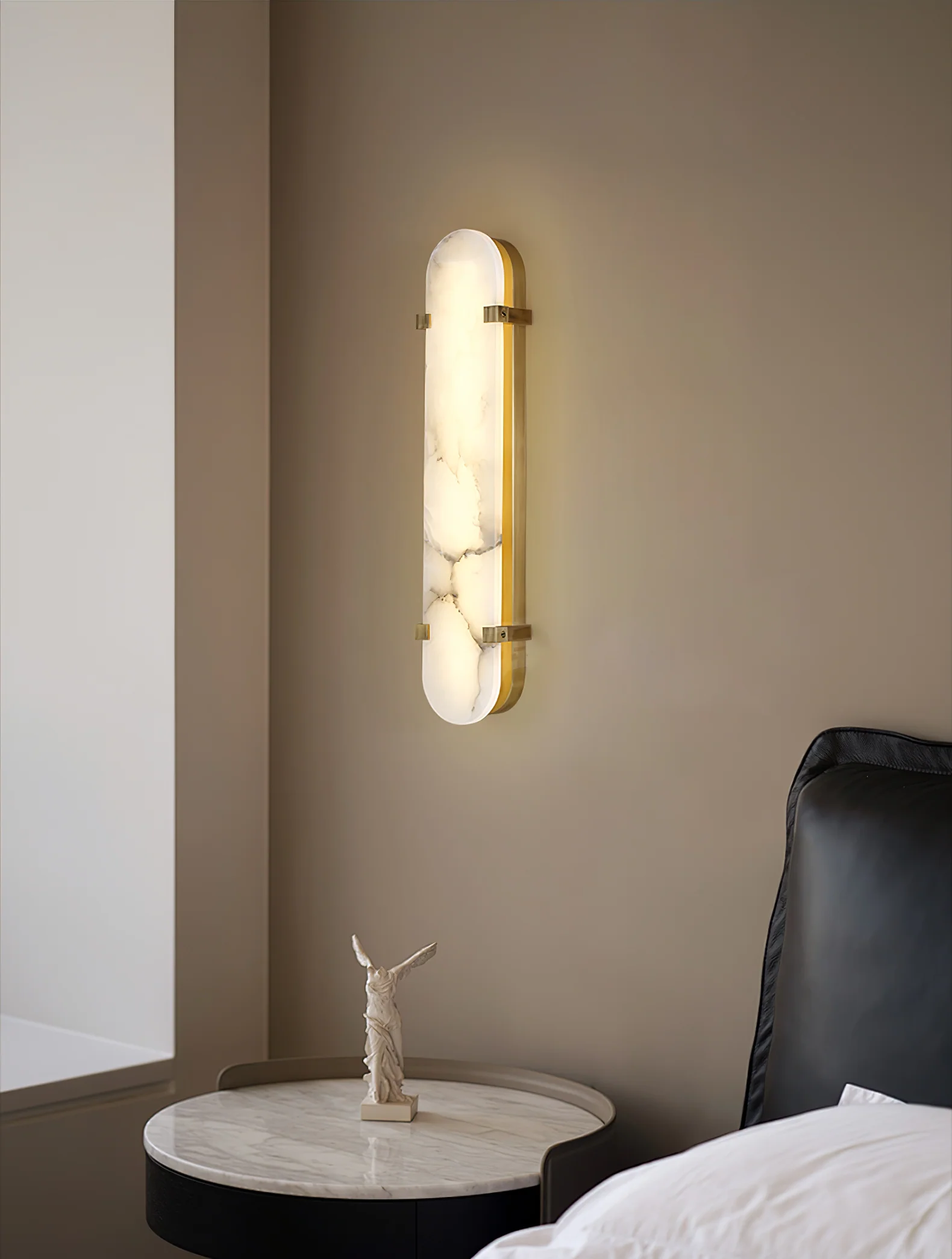 Calla Alabaster Wall Sconce - Image 6