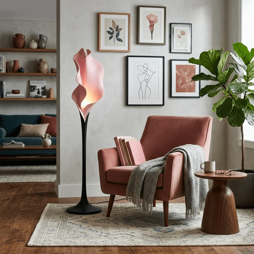 Calla Bloom Floor Lamp - Image 5