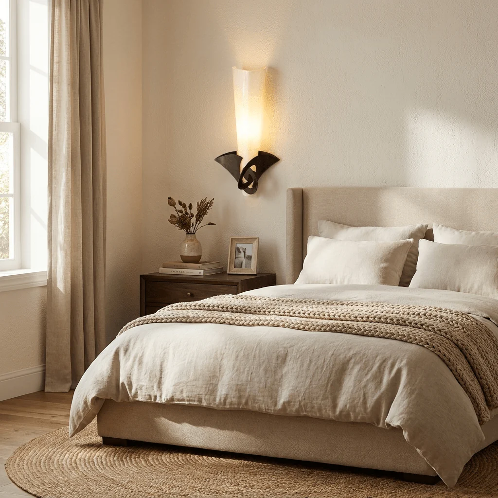 Calla Glass Wall Sconce - Image 9