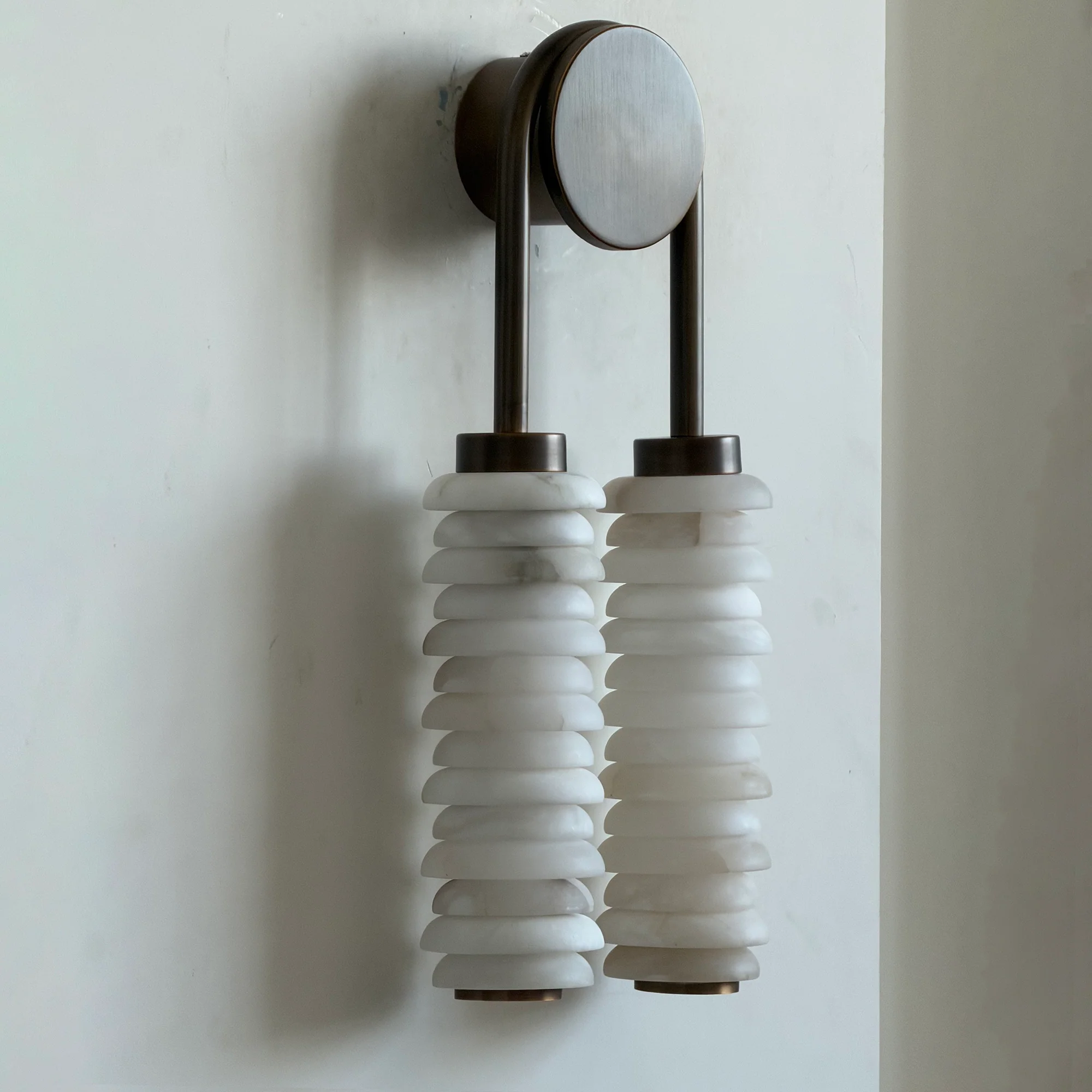 Calla Ribbed Alabaster Sconce - Image 27