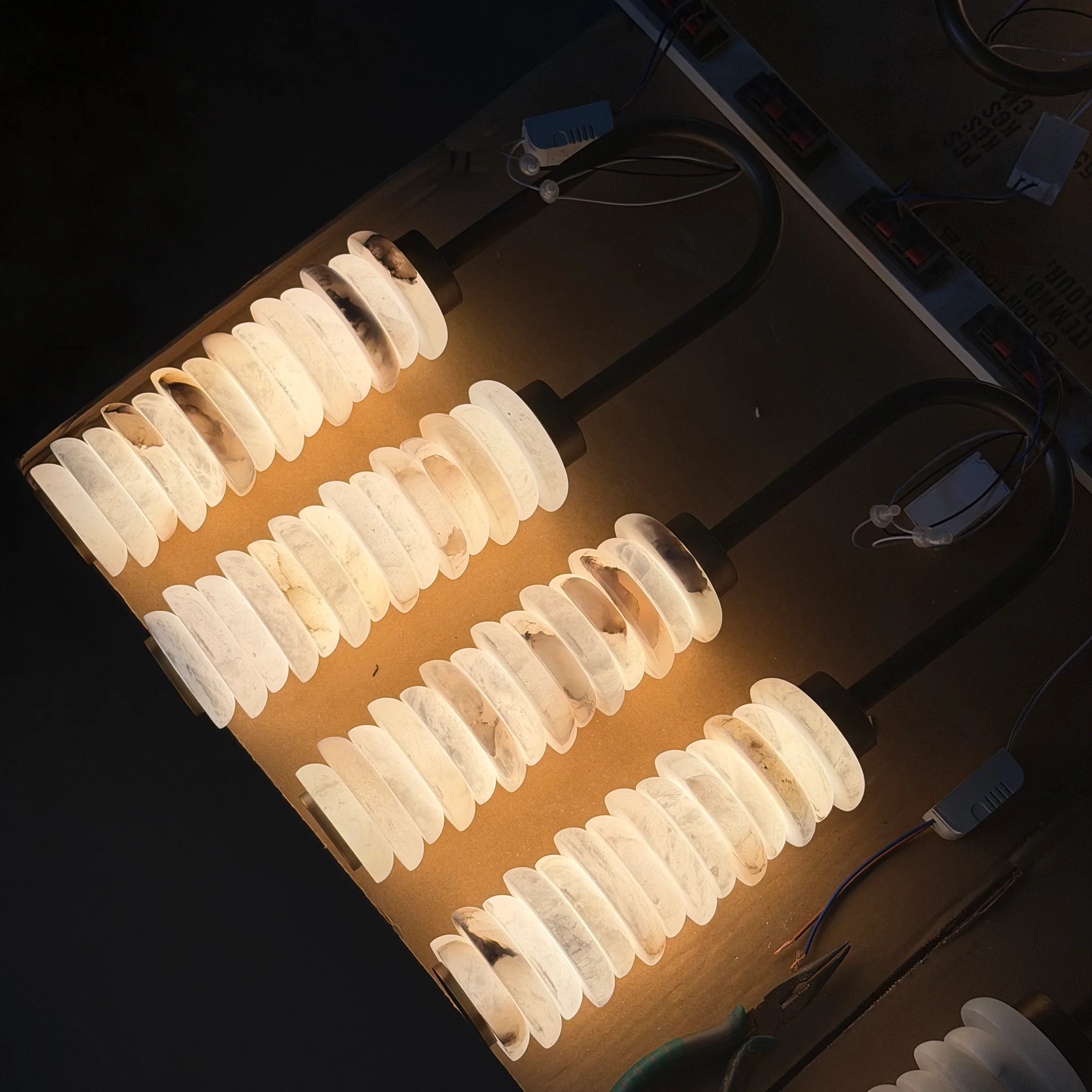 Calla Ribbed Alabaster Sconce - Image 30