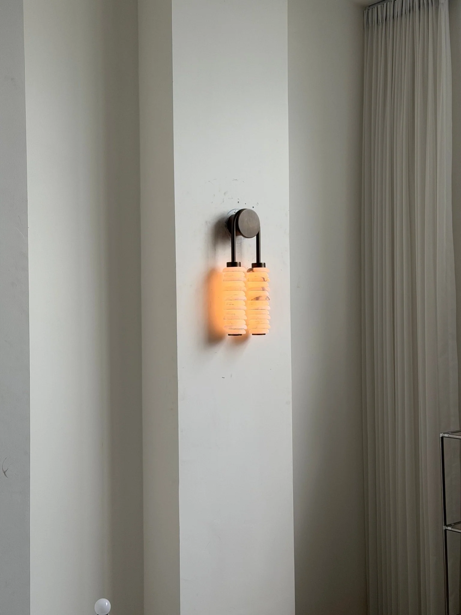 Calla Ribbed Alabaster Sconce - Image 38