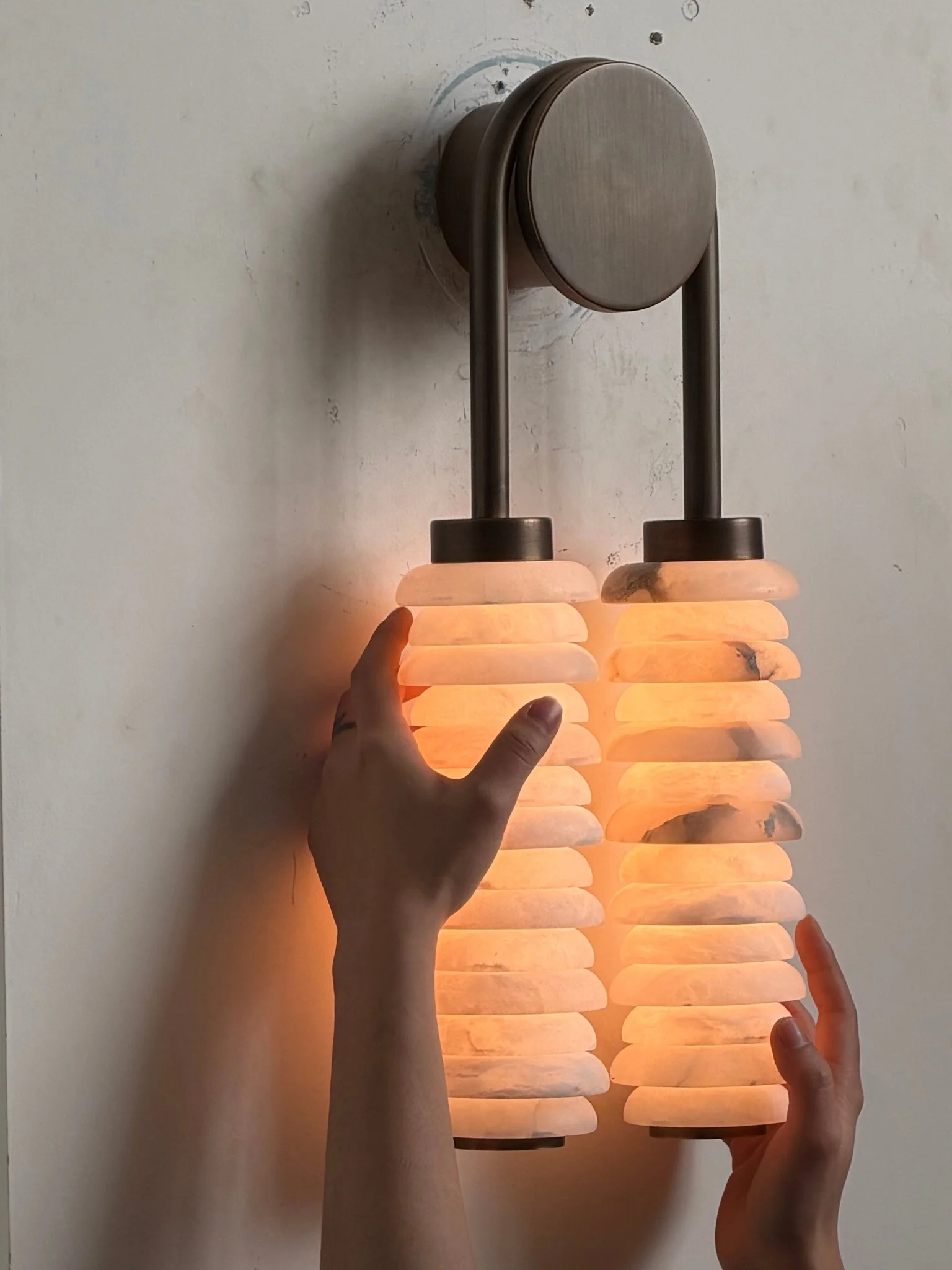 Calla Ribbed Alabaster Sconce - Image 45