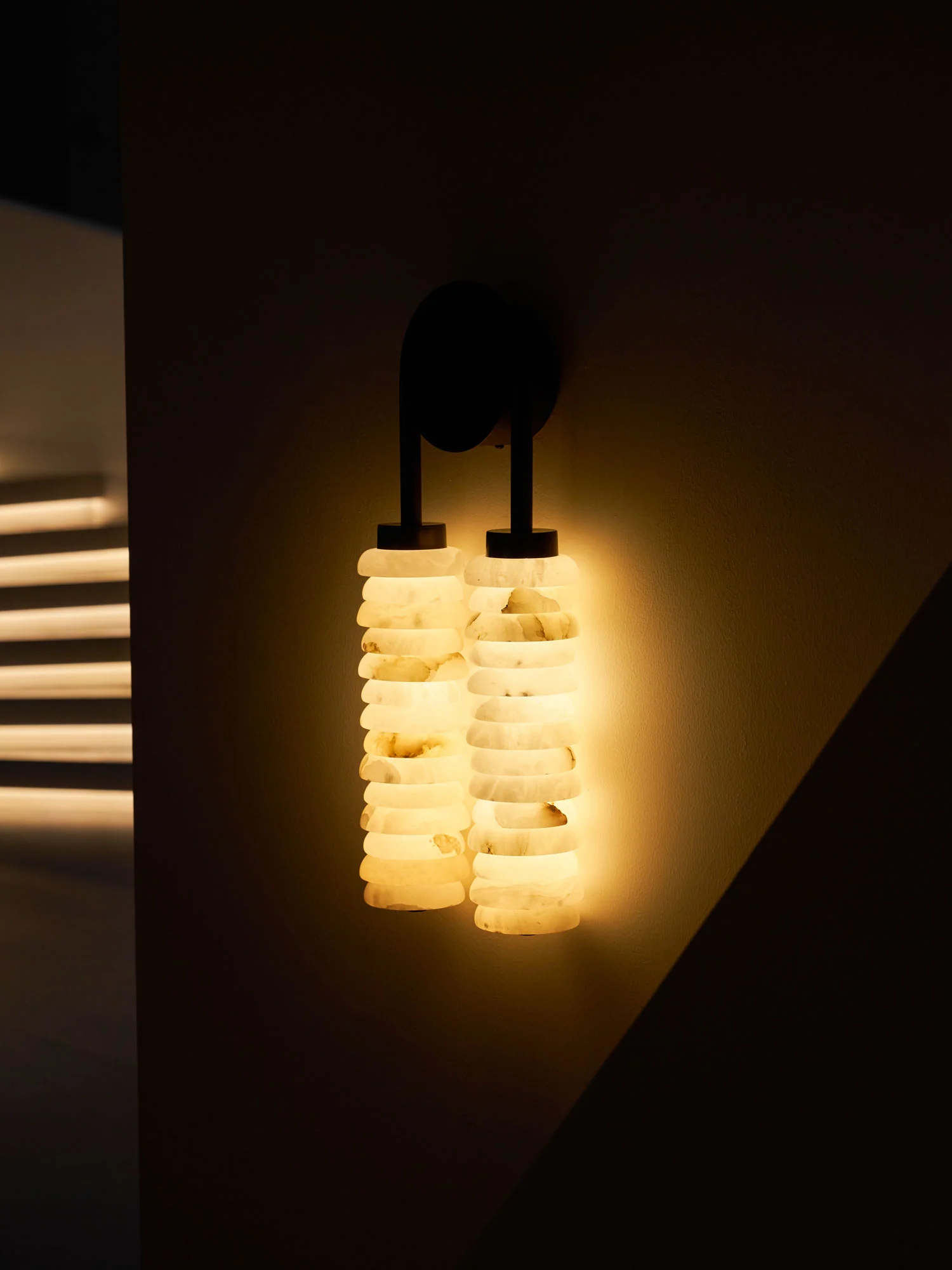 Calla Ribbed Alabaster Sconce - Image 56