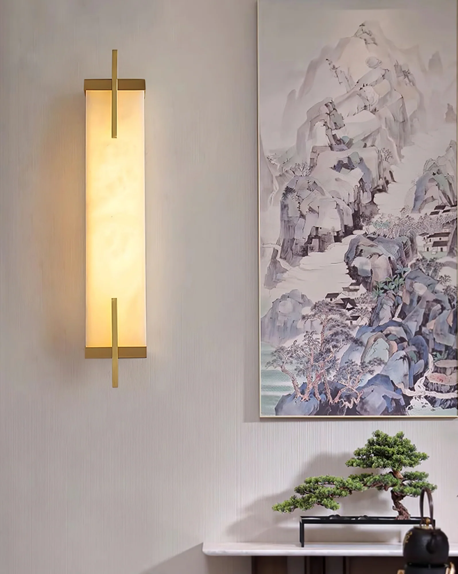 Calliope Alabaster Wall Sconce - Image 39