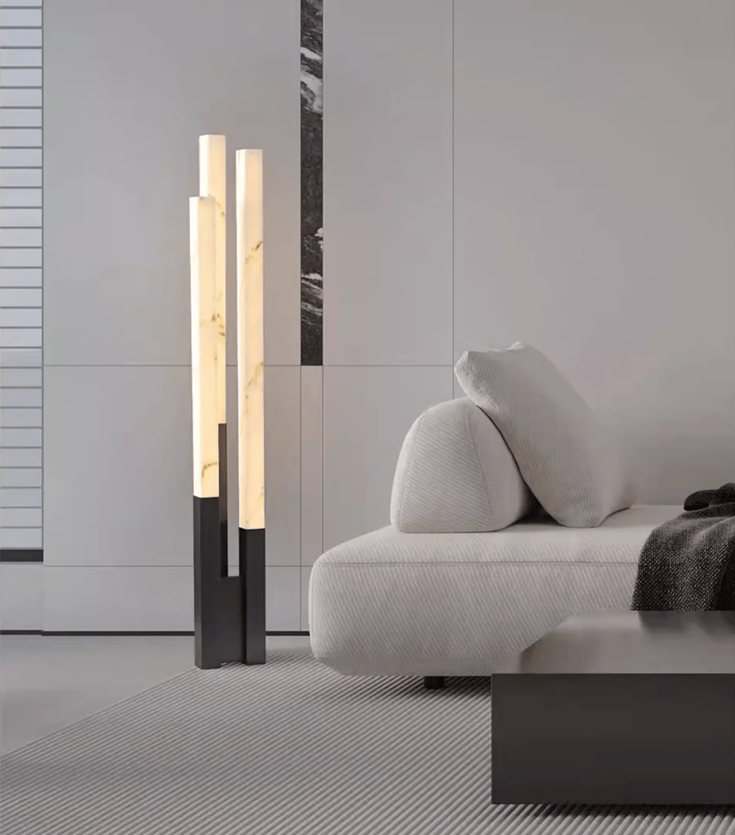 Callisto Alabaster Floor Lamp - Image 11