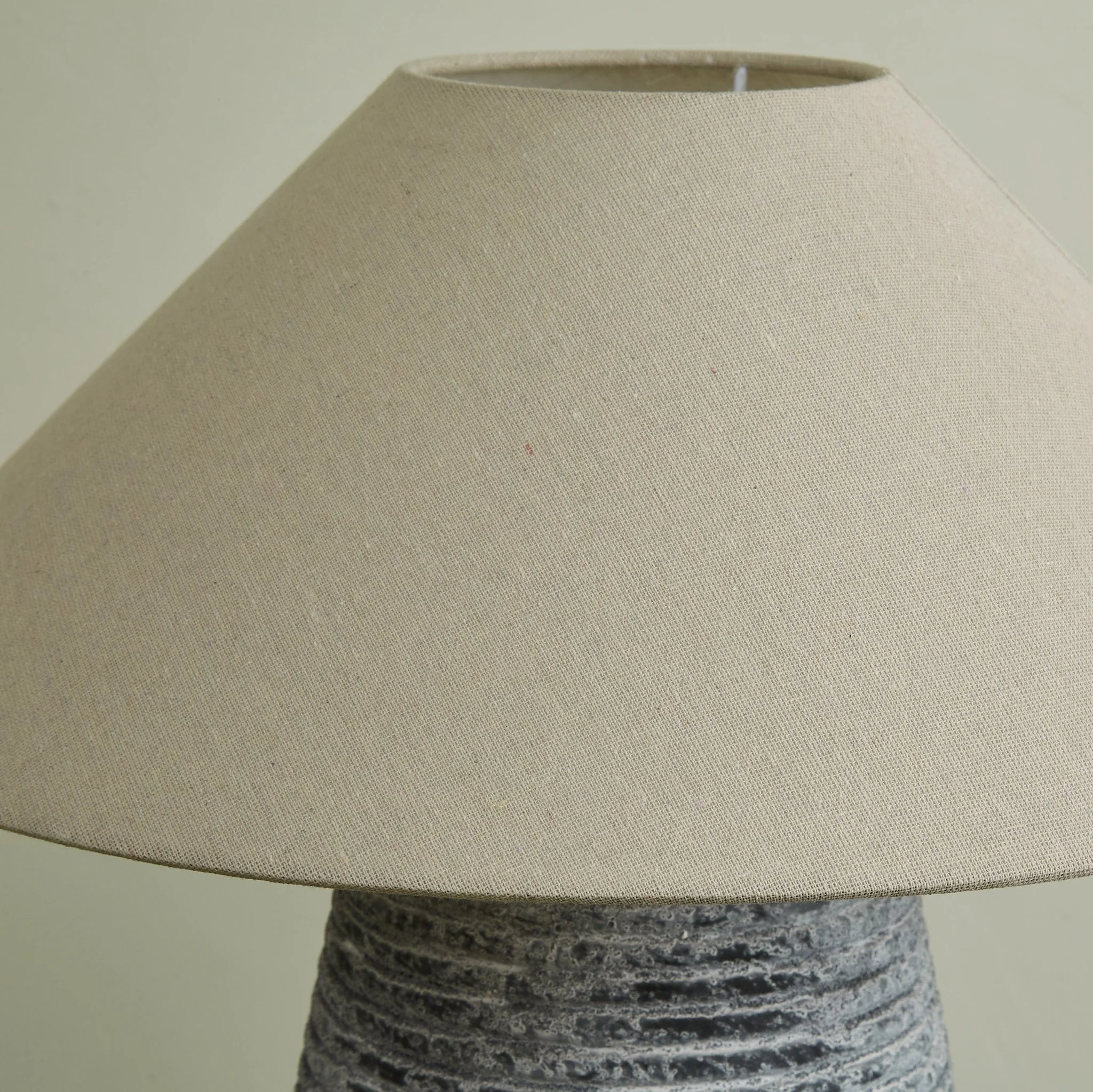 Callisto Ribbed Ceramic Table Lamp - Image 14