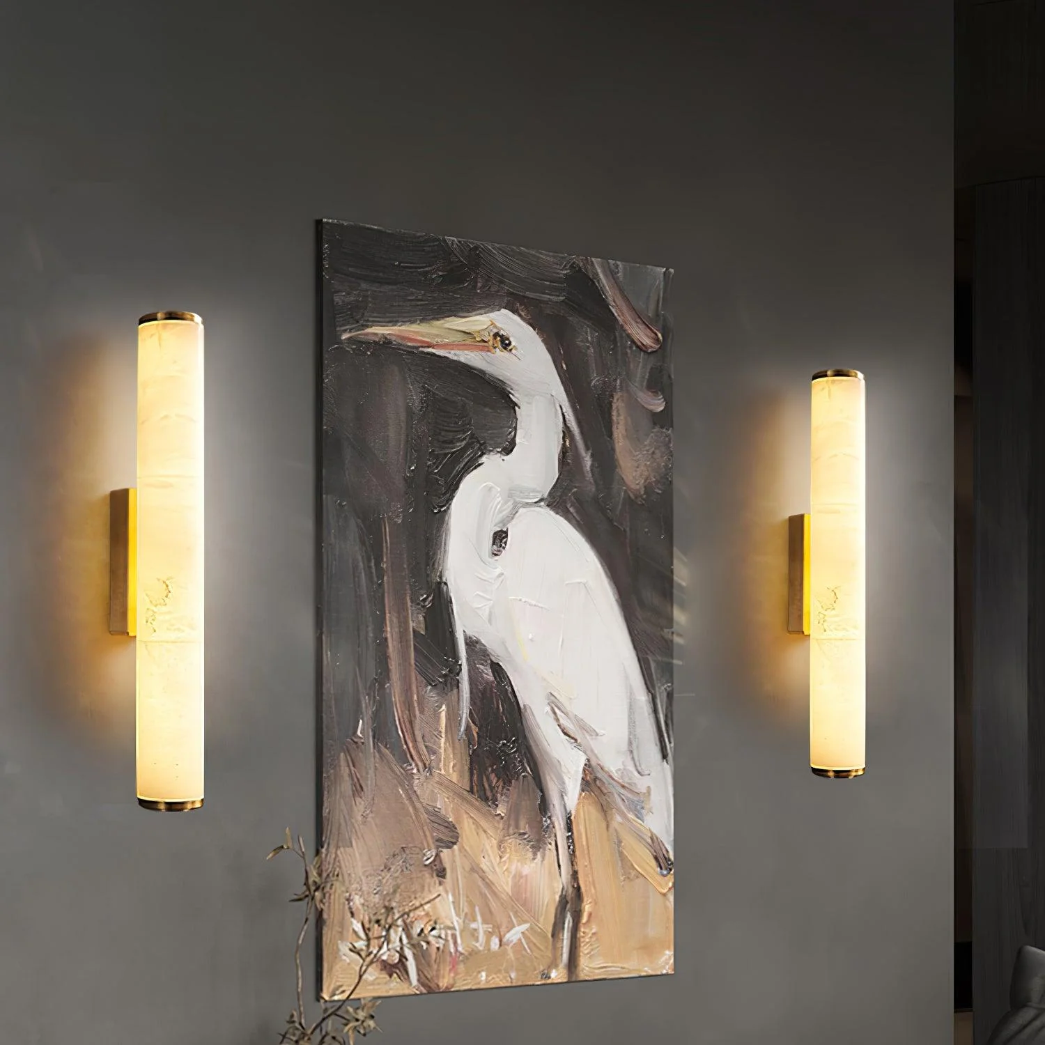 Callisto Alabaster Wall Lamp - Image 10