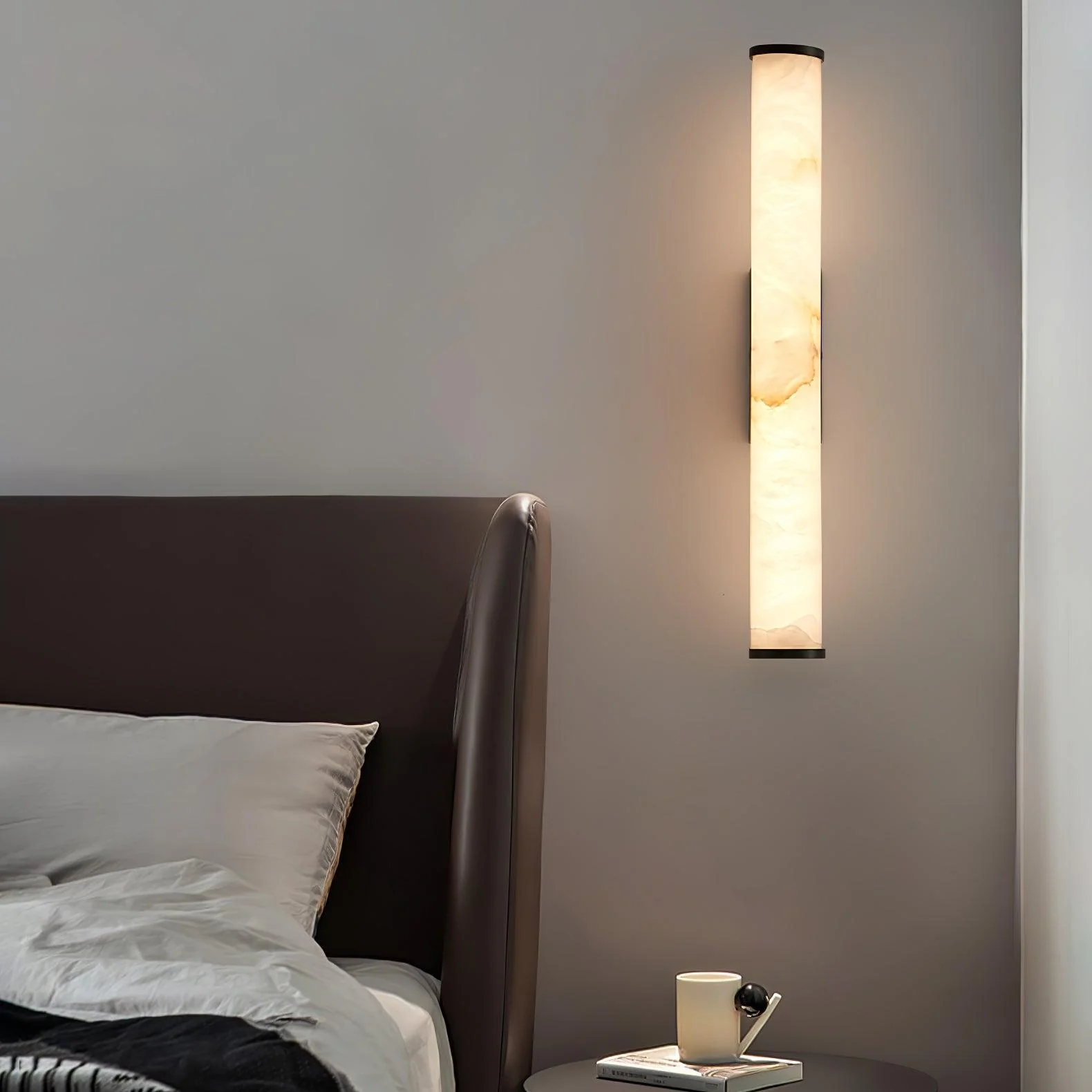 Callisto Alabaster Wall Lamp - Image 18