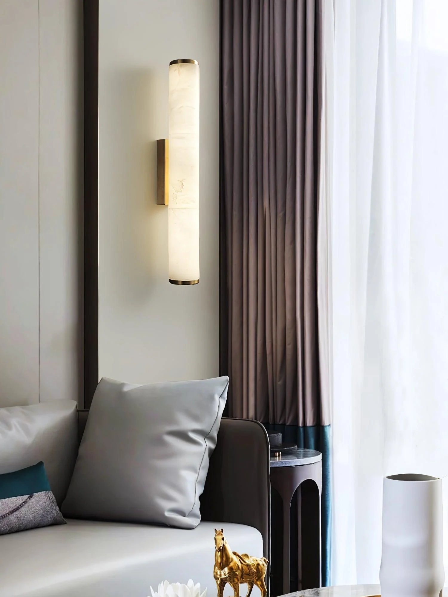 Callisto Alabaster Wall Lamp - Image 28
