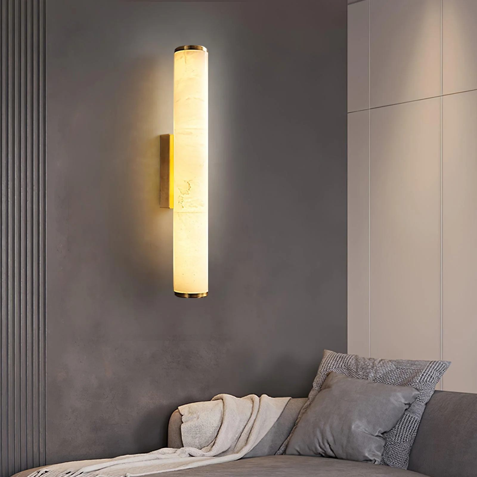 Callisto Alabaster Wall Lamp - Image 4