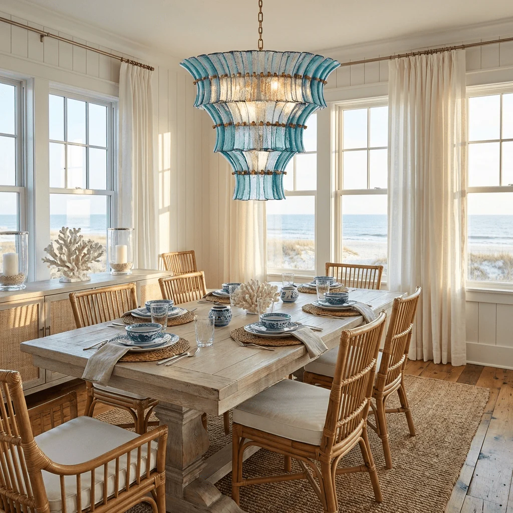 Calyra Tiered Glass Chandelier - Image 10