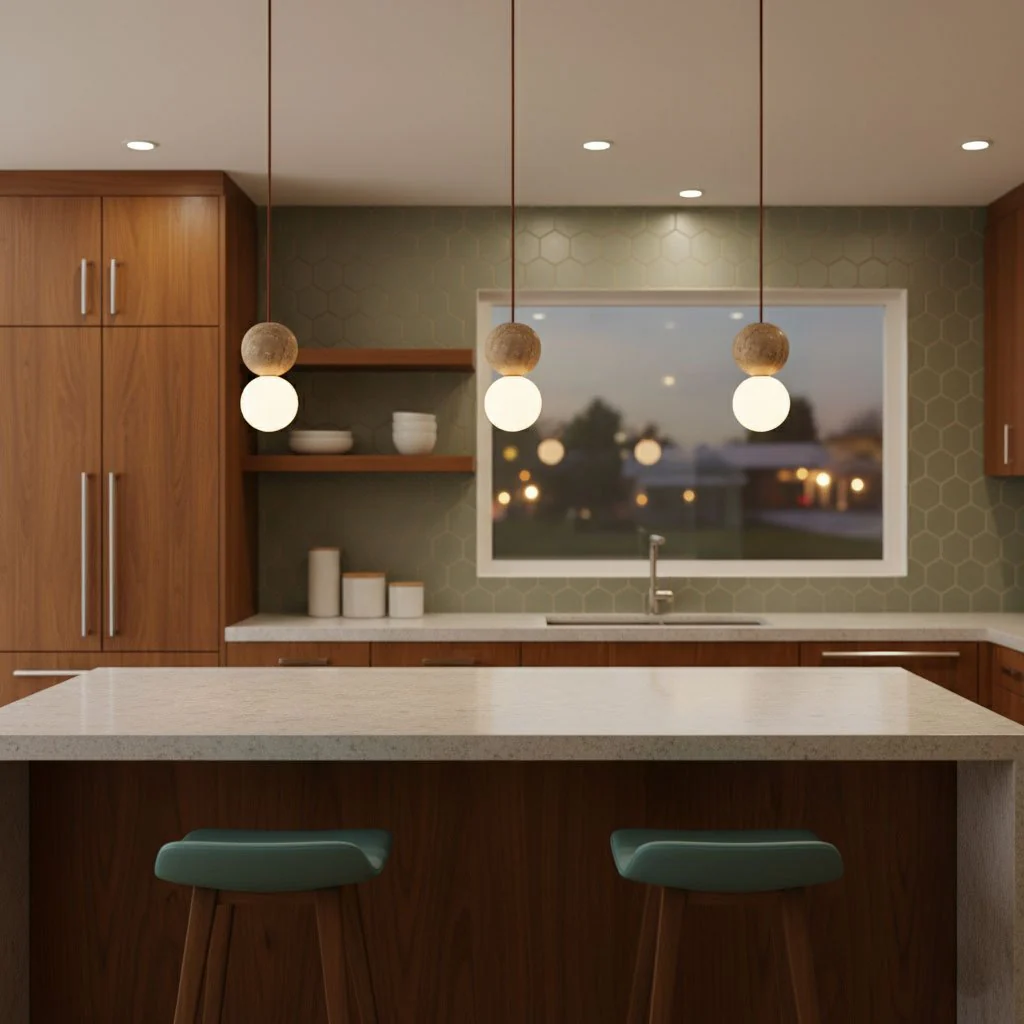 Camille Travertine Pendant Light - Image 11