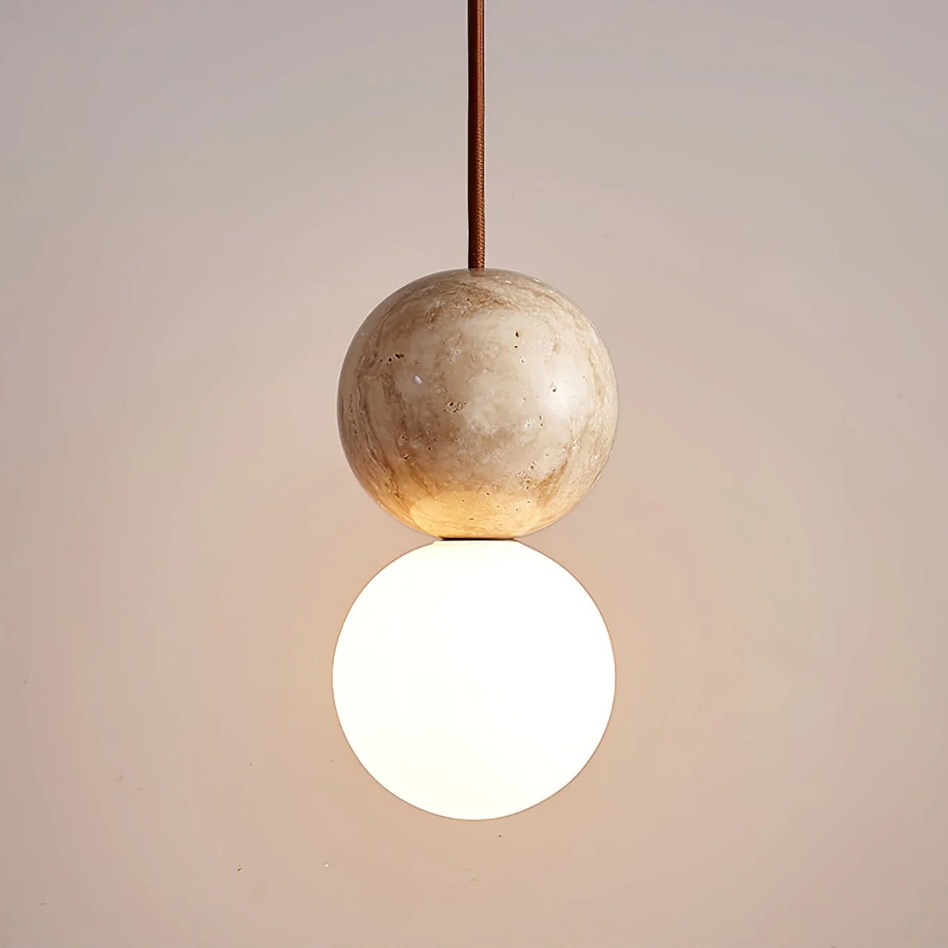 Camille Travertine Pendant Light - Image 16