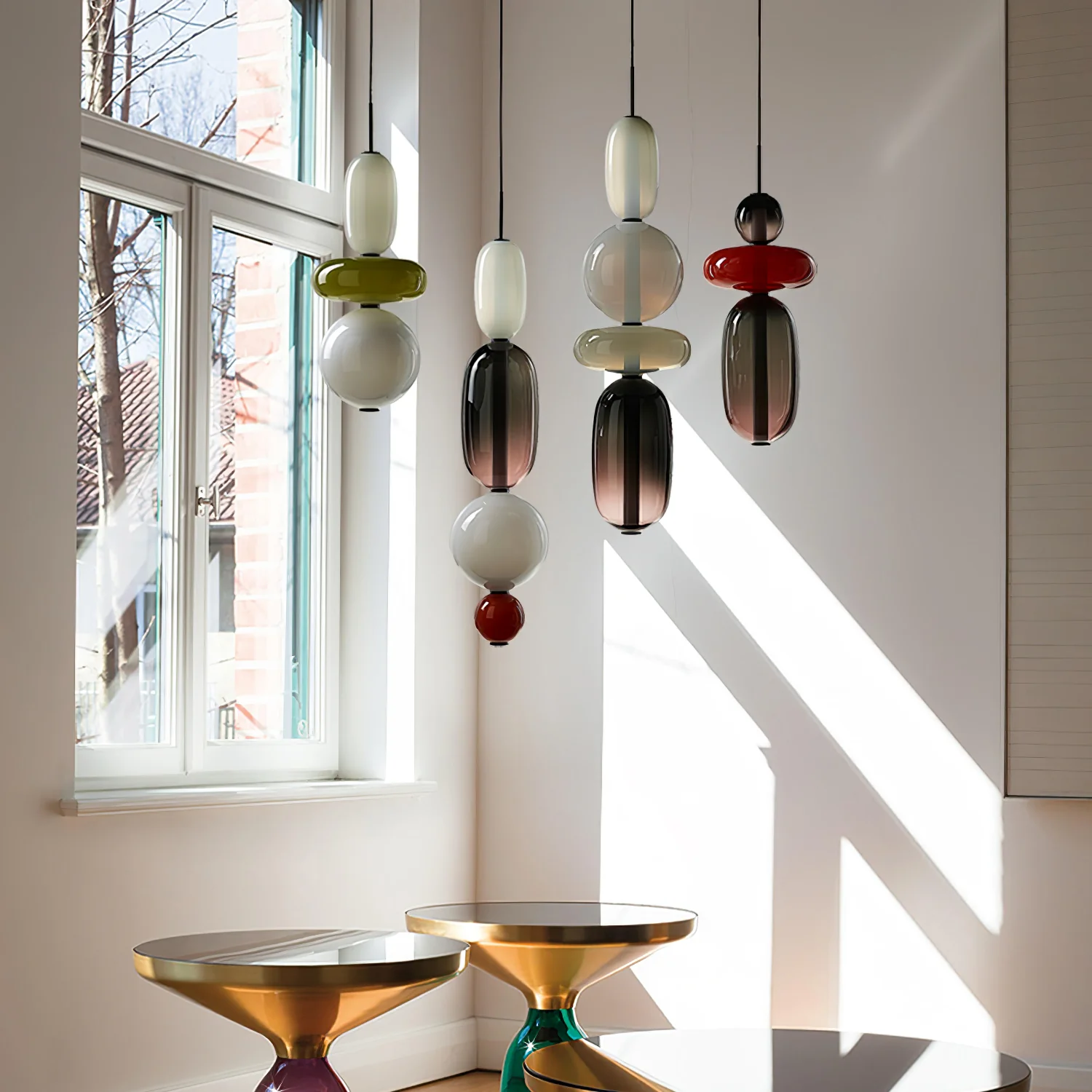 Candied Glass Combo Pendant Light - Image 4