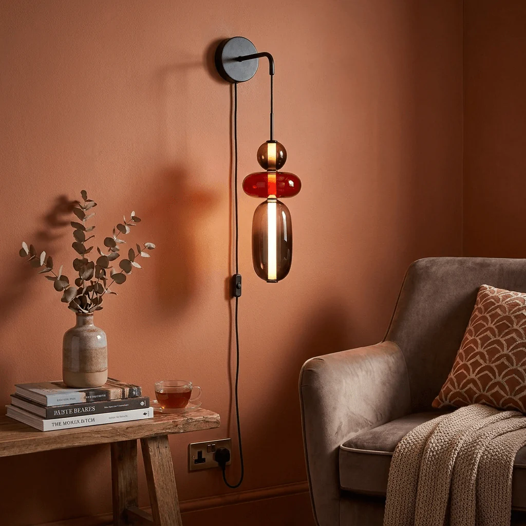 Candied Glass Plug-in Wall Light - Image 2