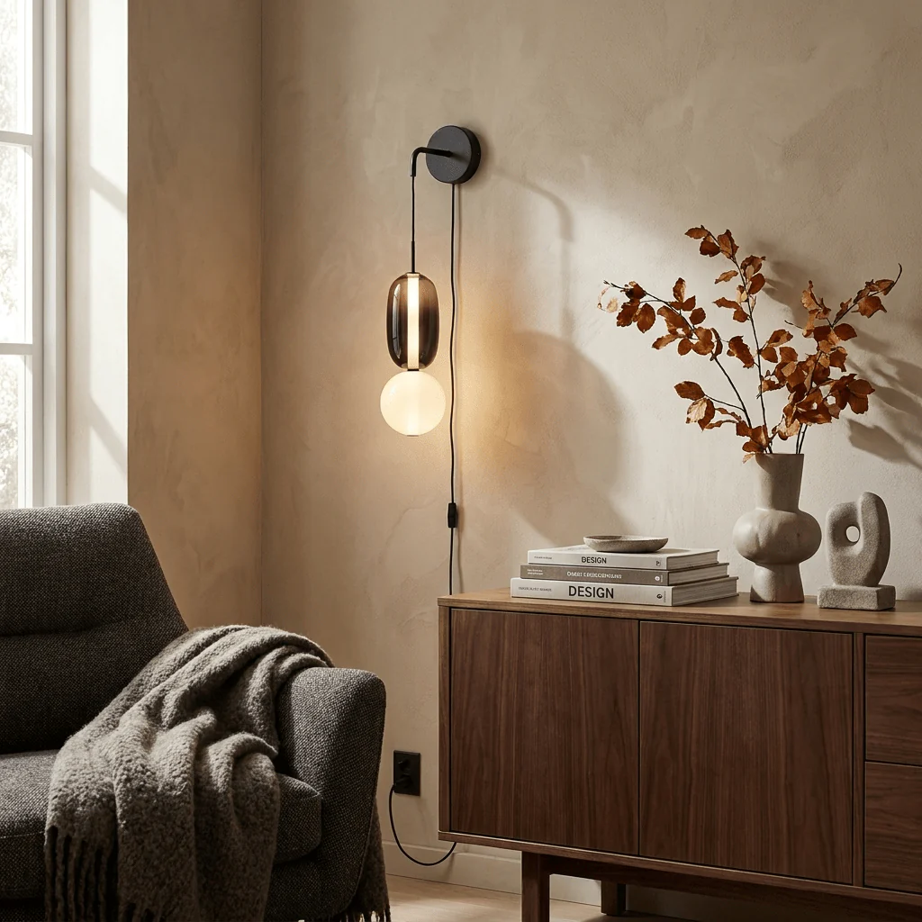 Candied Glass Plug-in Wall Light - Image 3