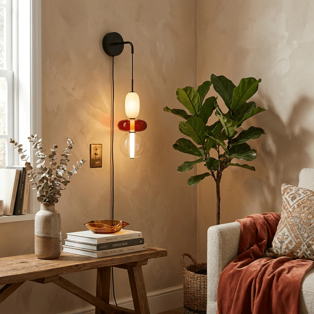 Candied Glass Plug-in Wall Light - Image 4