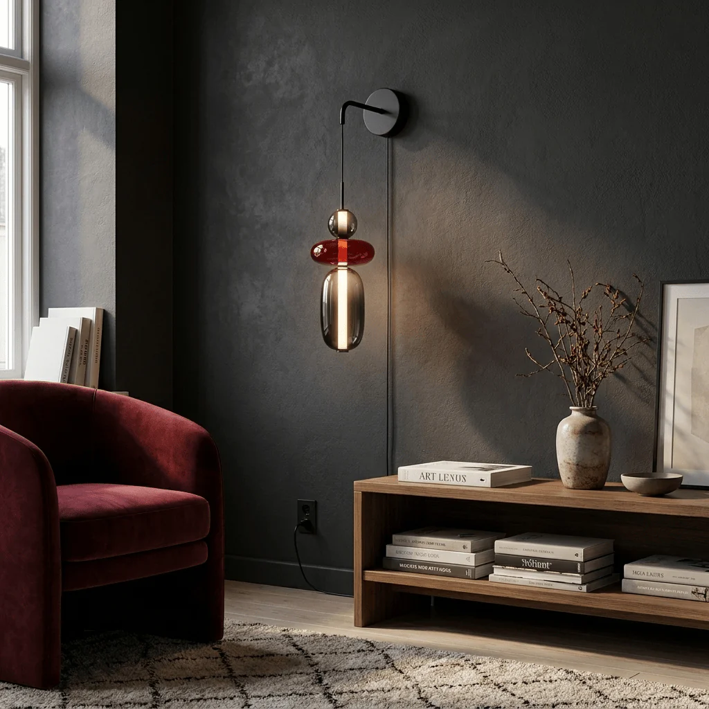 Candied Glass Plug-in Wall Light - Image 7