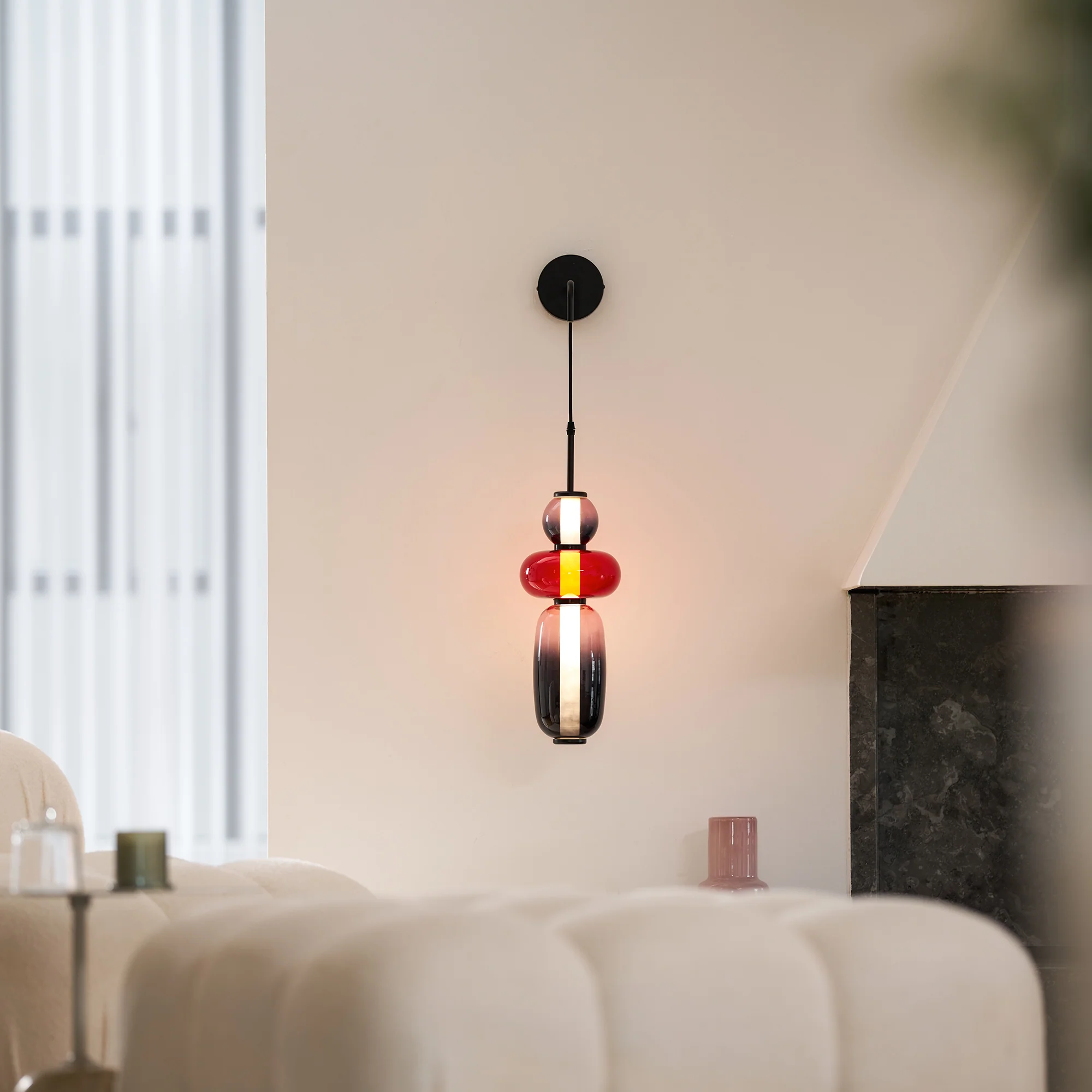 Candied Glass Wall Light - Image 3