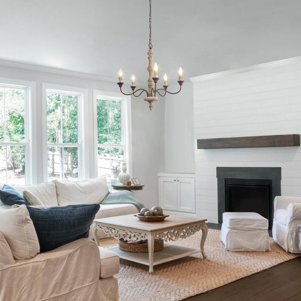 Candlestick Farmhouse chandelier - Image 17