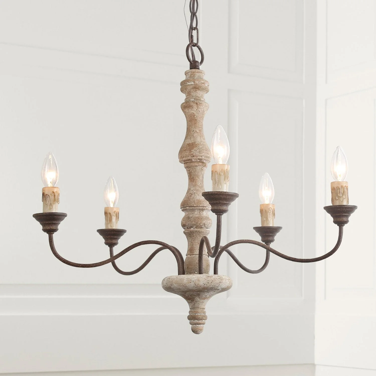 Candlestick Farmhouse chandelier - Image 38
